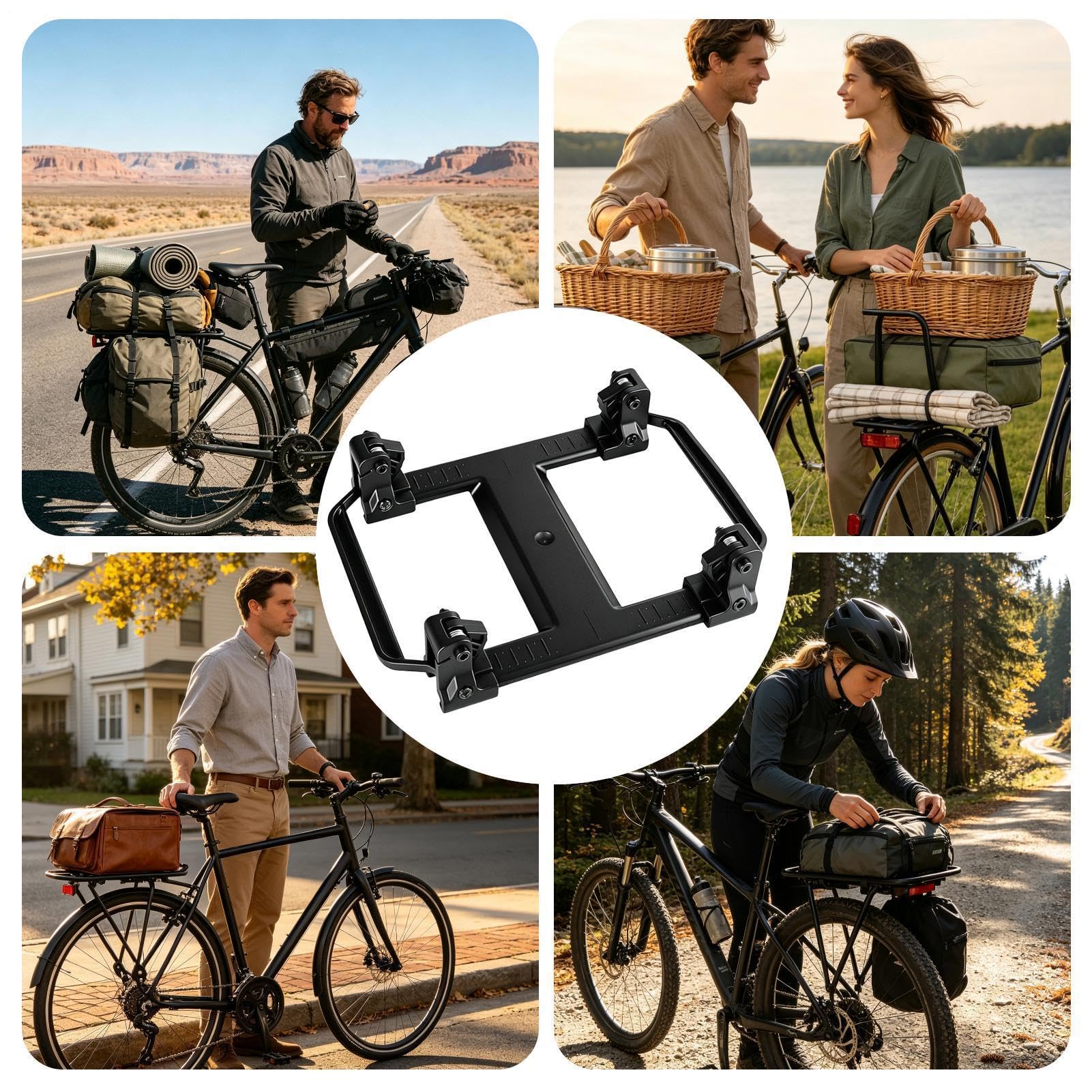 Support De Conversion pour Boucle De Sacoche À Vélo Montage À Libération
