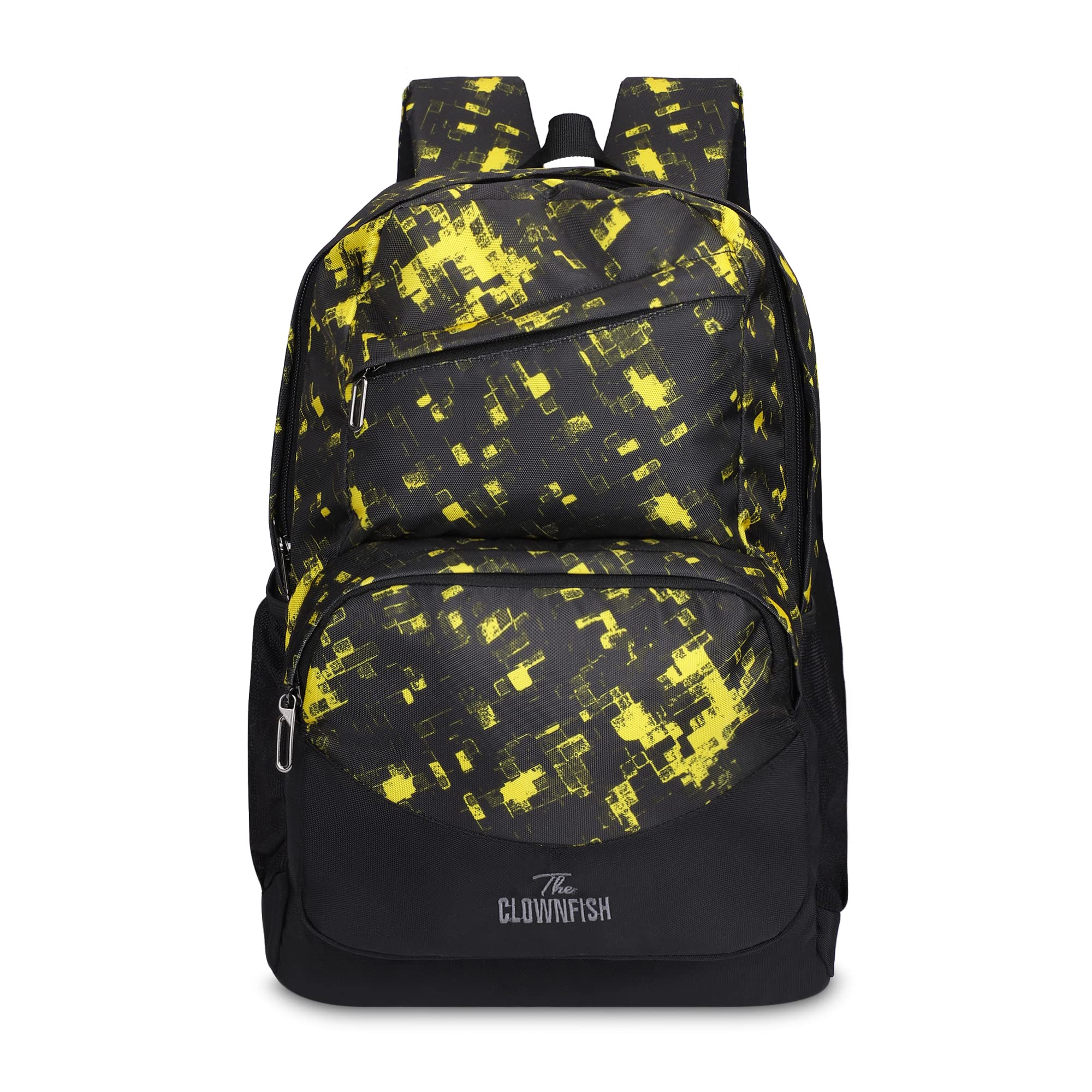 THE CLOWNFISH Valeria Polyester 16 Litres Unisex Travel Laptop Backpack for 14 inch Laptop (Yellow) (B09SCMBJDD) Amazon Price History, Amazon Price Tracker