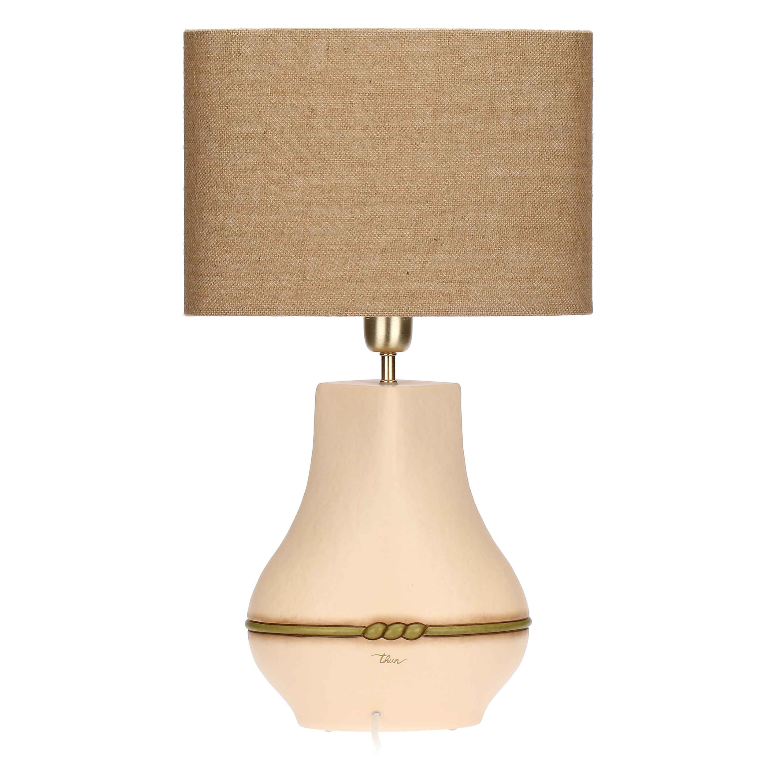 THUN - Lampada grande - ceramica - Collezione Country Bloom - 24,1X17,5X29