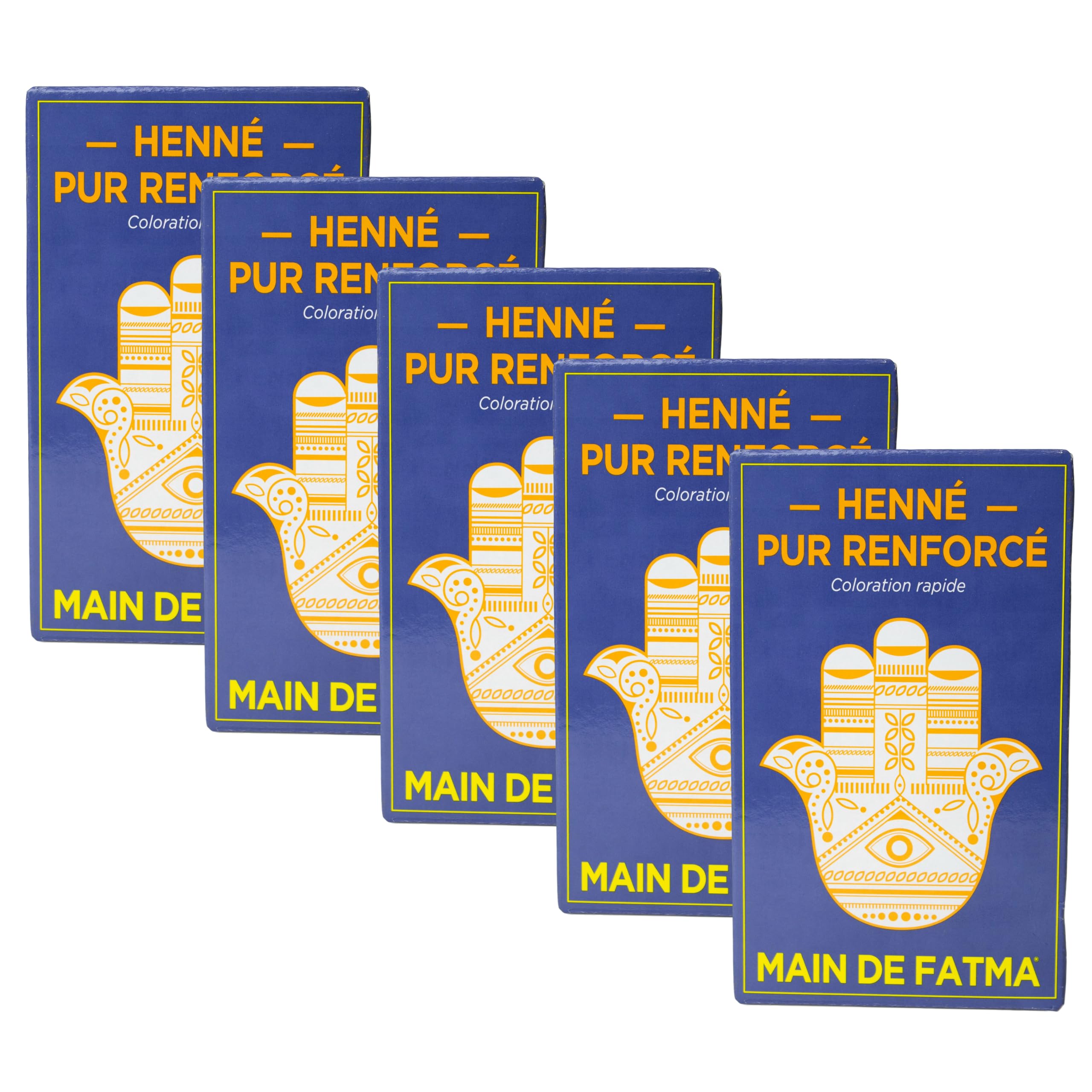 Henna Fatma intensives Kupfer 90g (Kupfer, 5 x 90g)