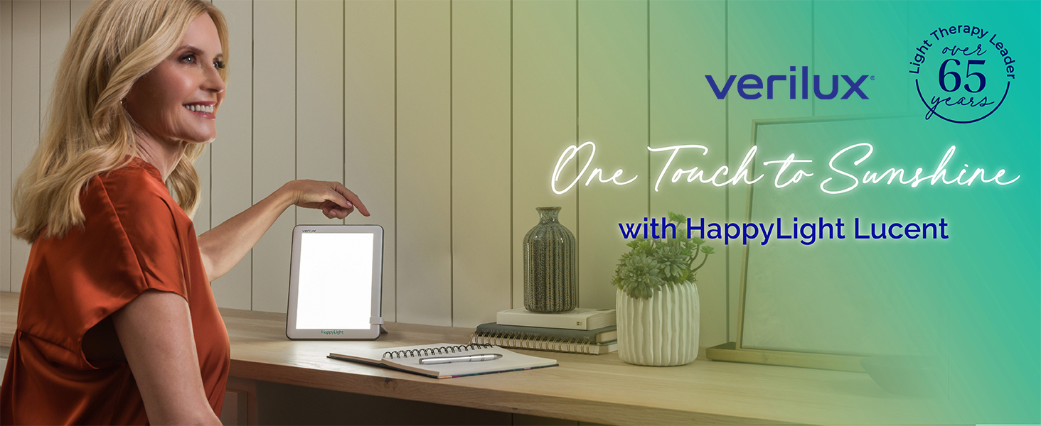 Lámpara De Fototerapia Verilux Happylight Luxe 10.000 Lux - Venta