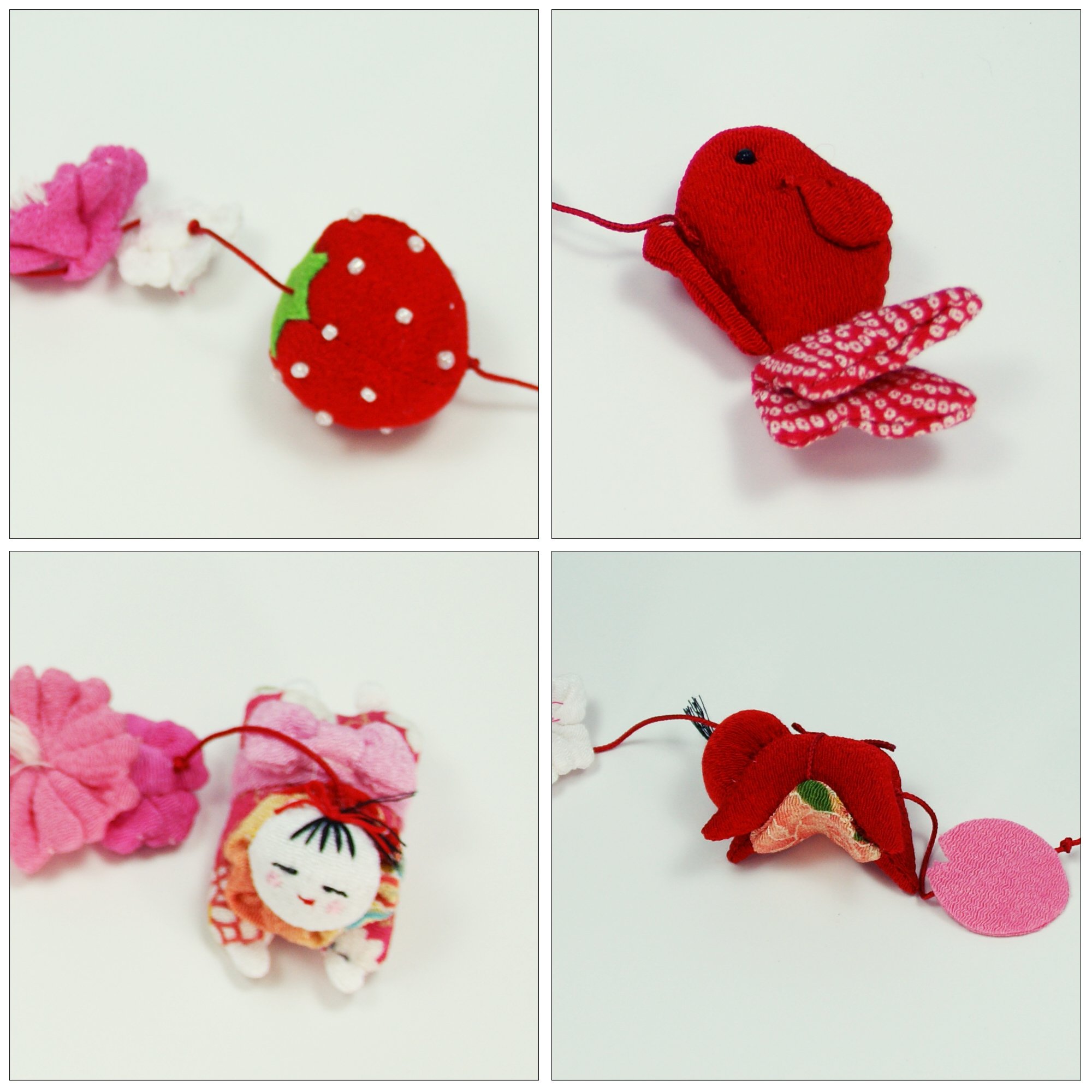 Amazon | 大阪長生堂 雛人形 コンパクト ミニ つるし飾り 名入れ 木札