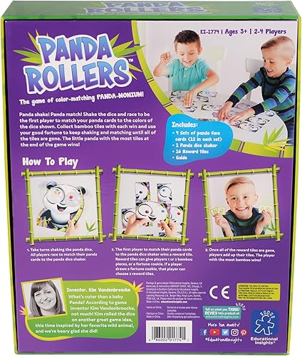 Miniatura 6 de Educational Insights Rodillos Panda