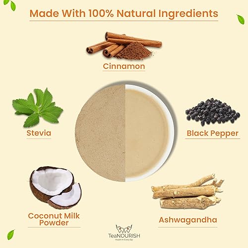 Miniatura 8 de TeaNOURISH Simply Chamomile - Té de hierbas  Tisana calmante y relajante  Remedio natural para dormir  Stress Buster  Sin cafeína  Ingredientes 100%