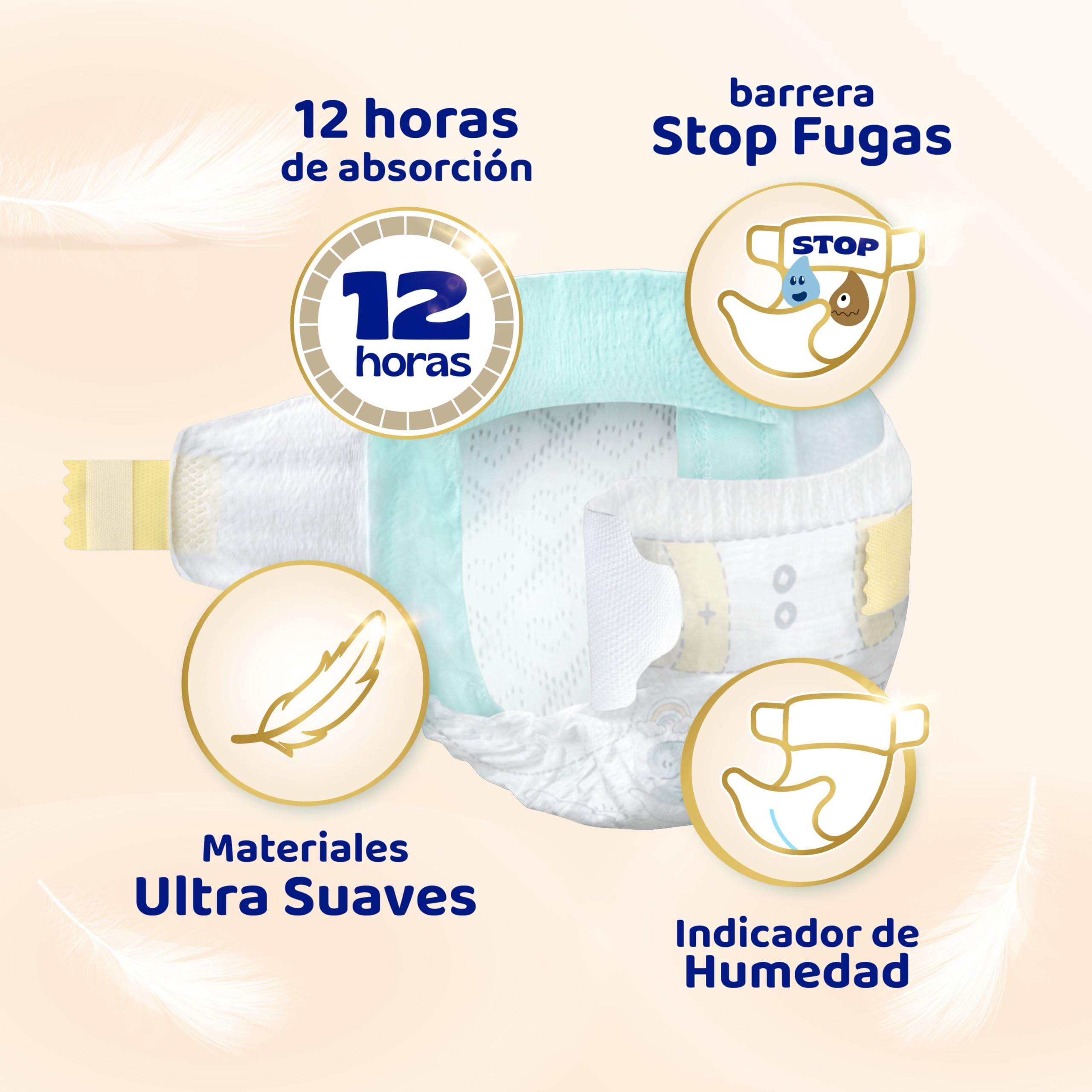 Dodot Pañales Bebé Sensitive Talla 1 (2-5 kg), 174 Pañales + 1 Pack de 40 Toallitas Gratis de Aqua Plastic Free, Nº1 en Protección de la Piel de Dodot, Pack Mensual