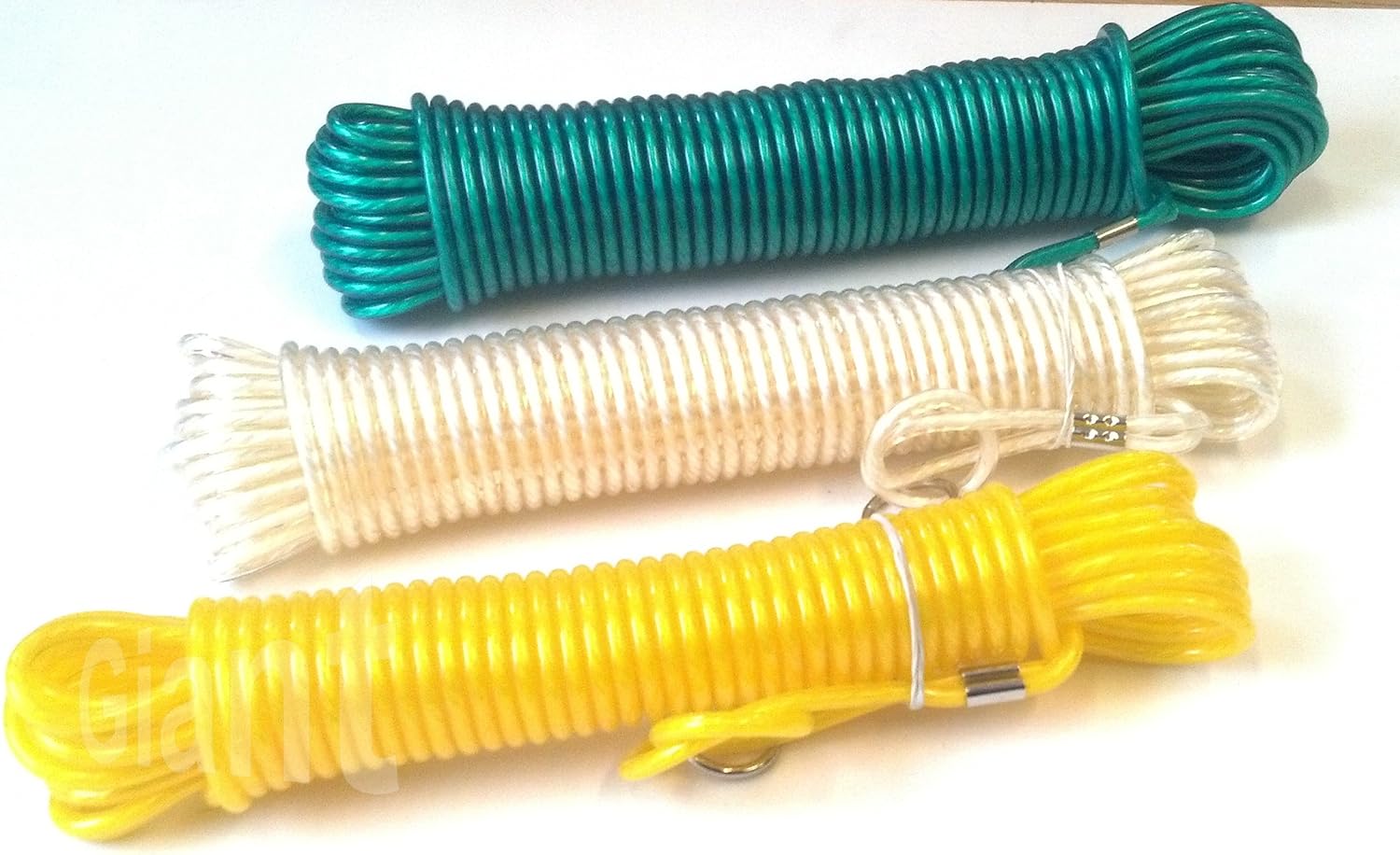 Washing Line Cord Rope (20 metres) Patio, Lawn & Garden