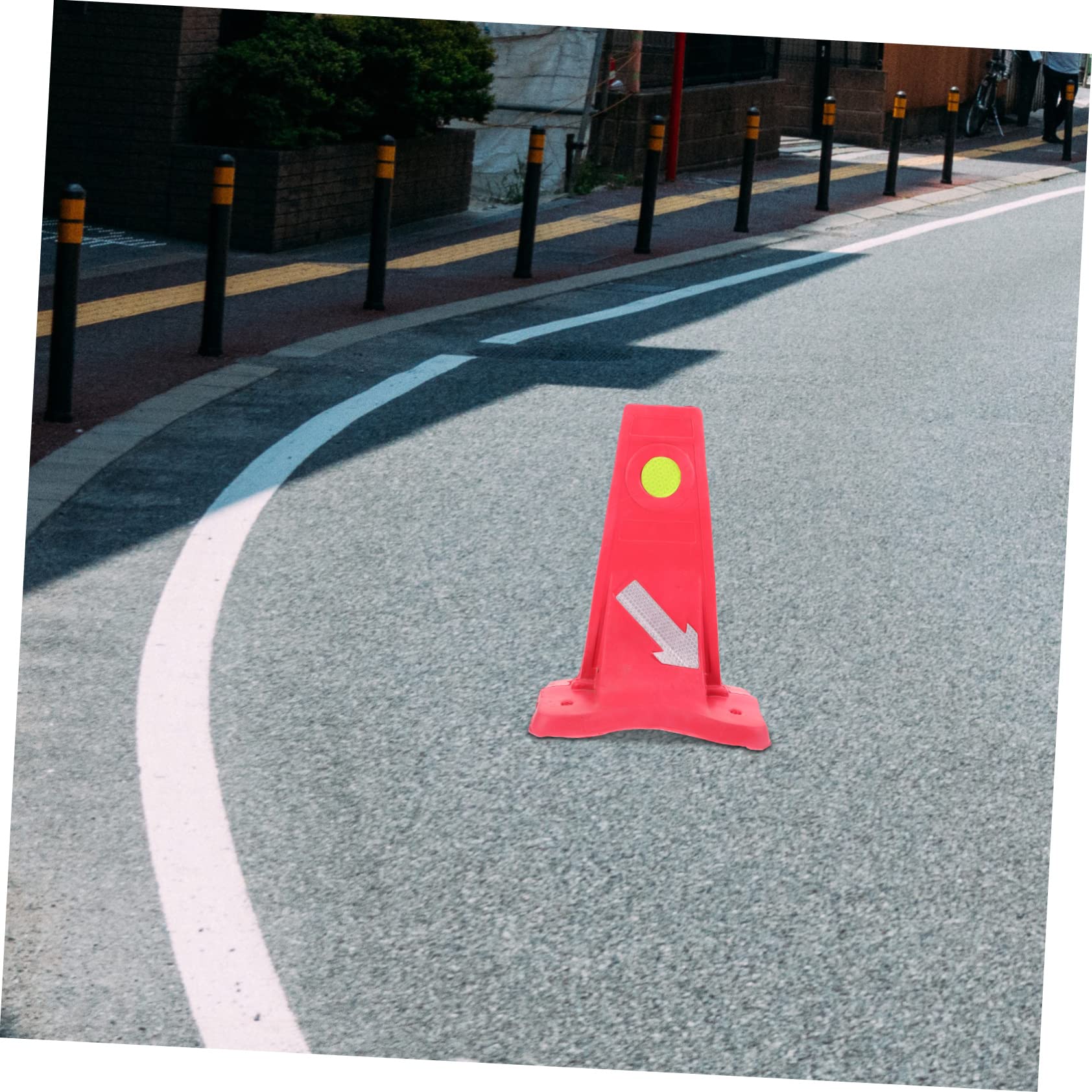 Alipis Road Safety Sign Traffic Cone Board for Highway Car Diverter and Parking Bumper Reminders
