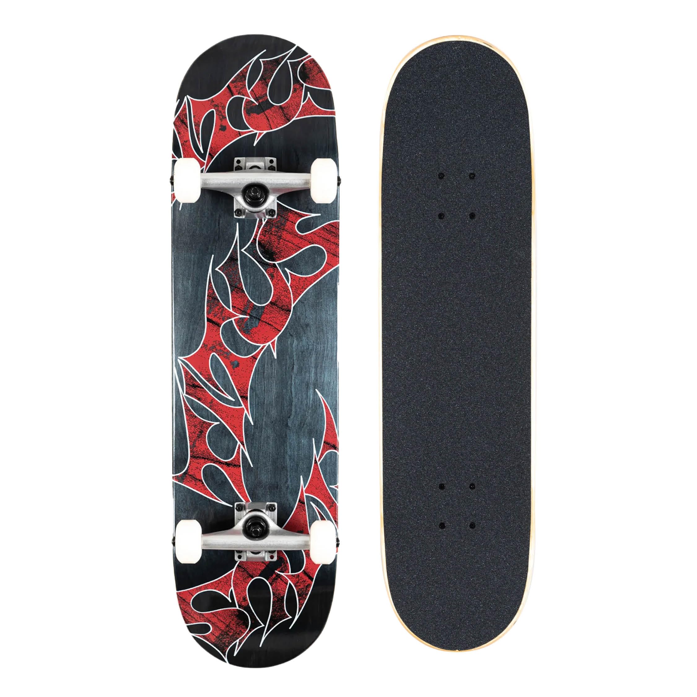 TITUS Skateboard complet Stained Triple - Noir stained 8.25 - Planche complète en bois d'érable 7 couches - Pour adolescents et adultes