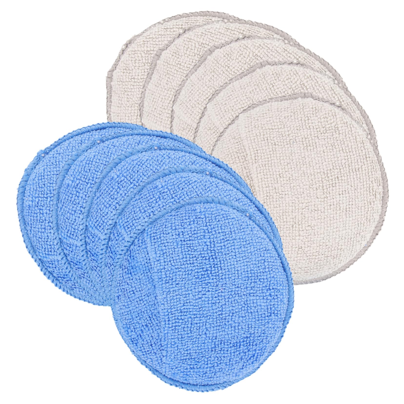 Cabilock 5 Series Paño De Esponja para Coche Auto Esponjas para La Limpieza Esponja De Limpieza De Coche Beto Almohadillas Aplicadoras para Detalles Almohadilla De Cera Manual 10 Piezas X 5