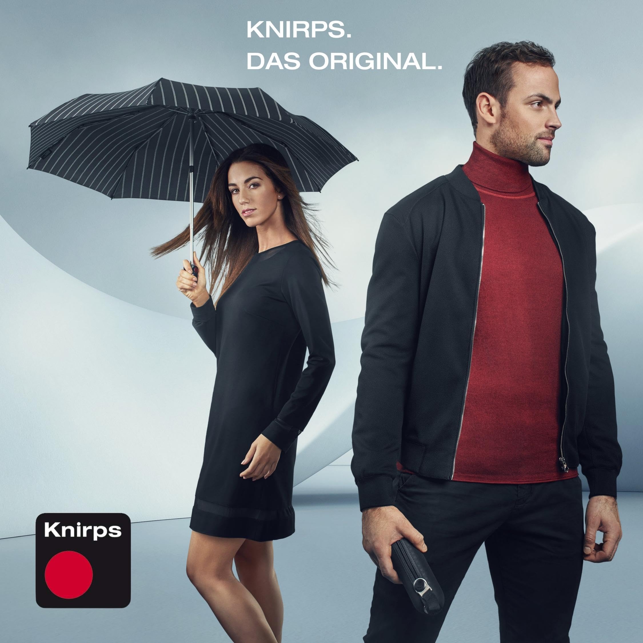 Knirps Taschenschirm T.200 Black Edition in verschiedenen Farben