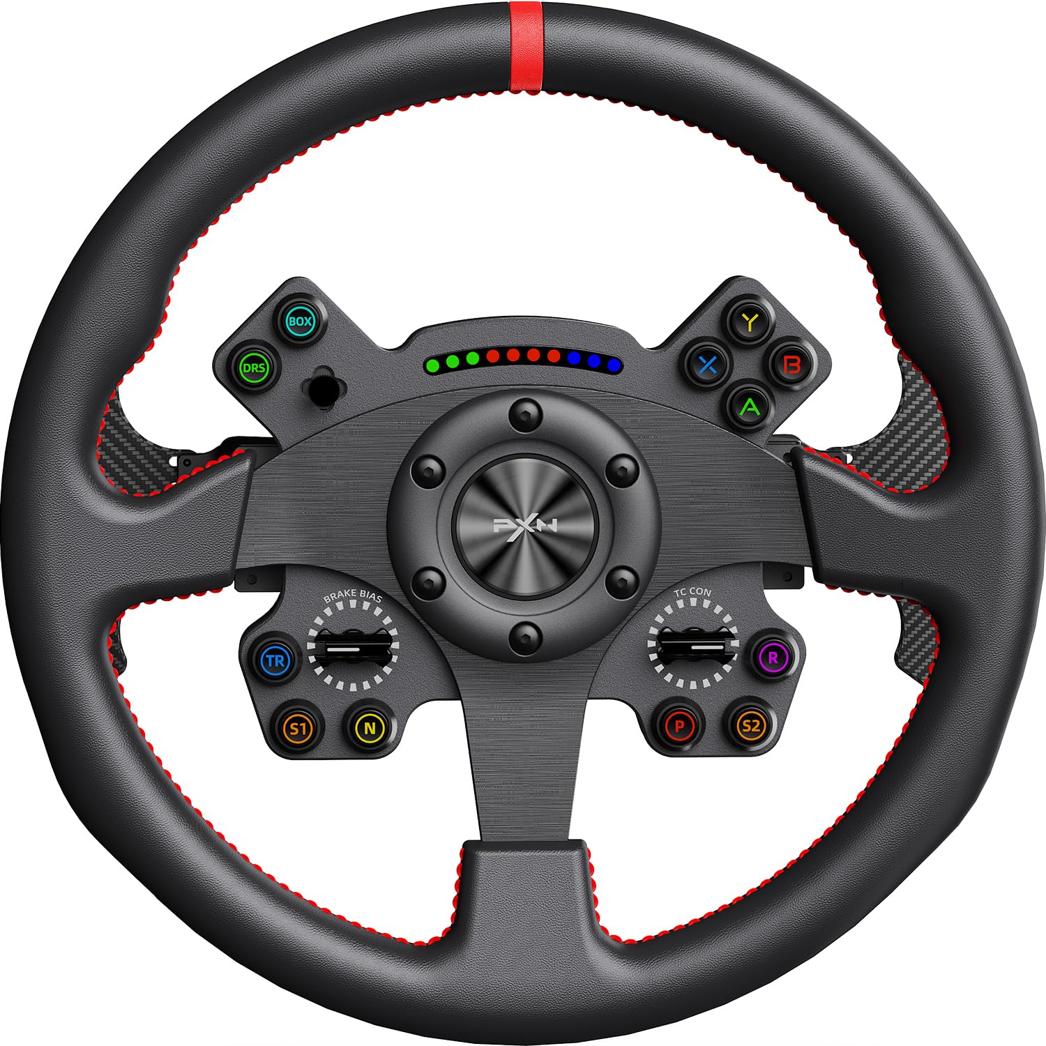 Amazon.com: PXN W CS R2 13-Inch PC Sim Racing Steering Wheel