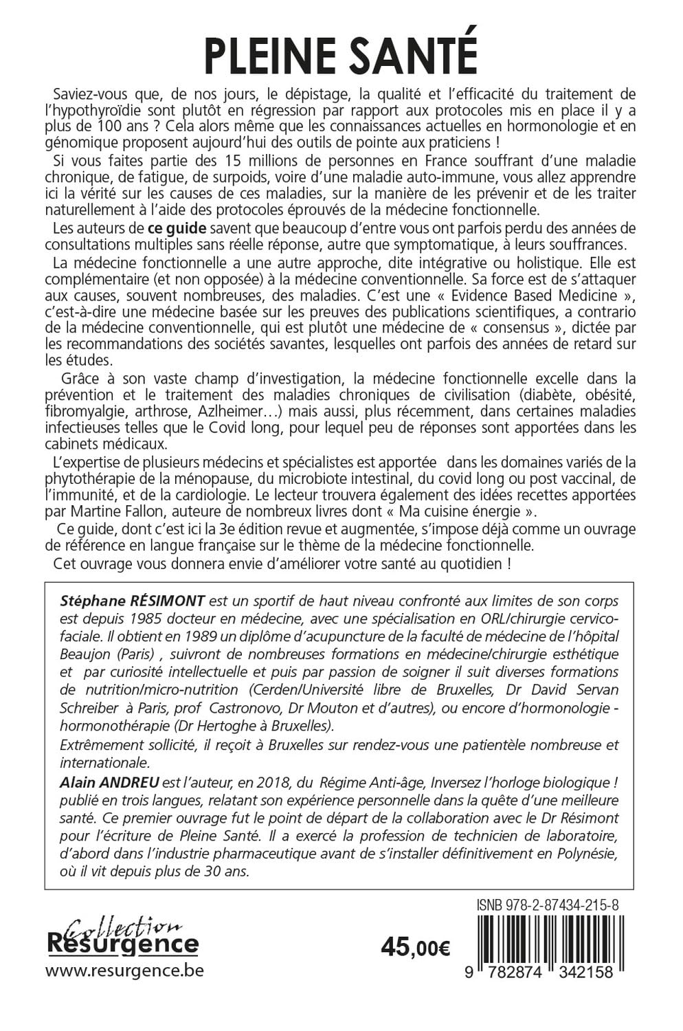 Pleine santé - Vitalité, immunité, anti-âge, anti-kilos - 3e édition revue et augmentée