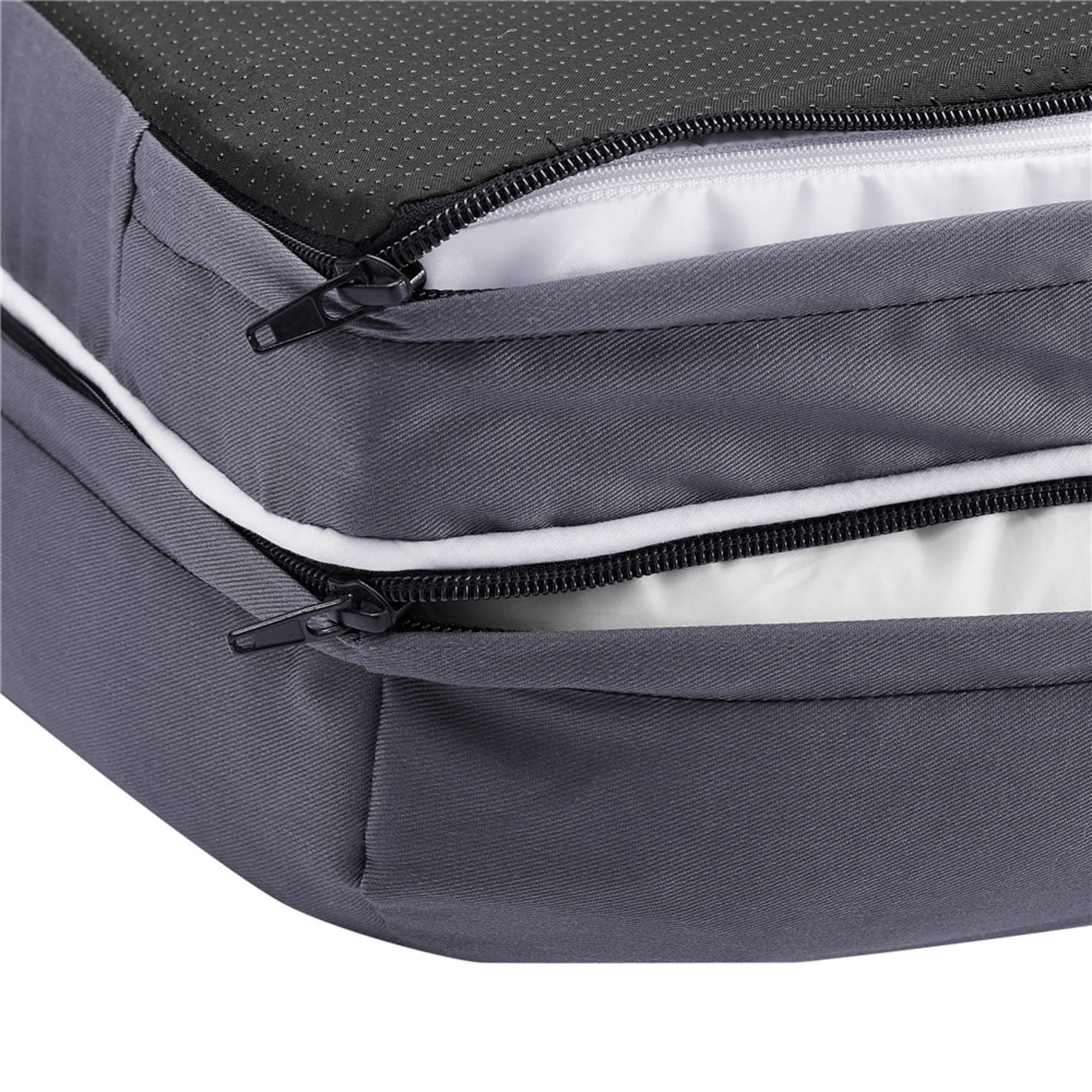 Ruff N Roo Cama Grande Impermeable de algodón y Espuma viscoelástica para Perro con Parte Inferior Antideslizante, Varios tamaños