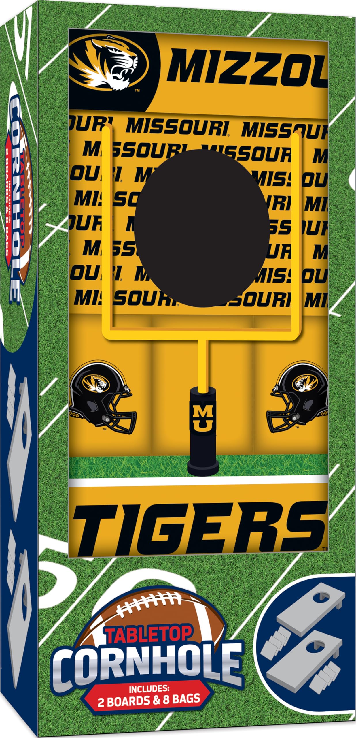 MasterPieces Officially Licensed NCAA Missouri Tigers Tabletop Cornhole for Adults