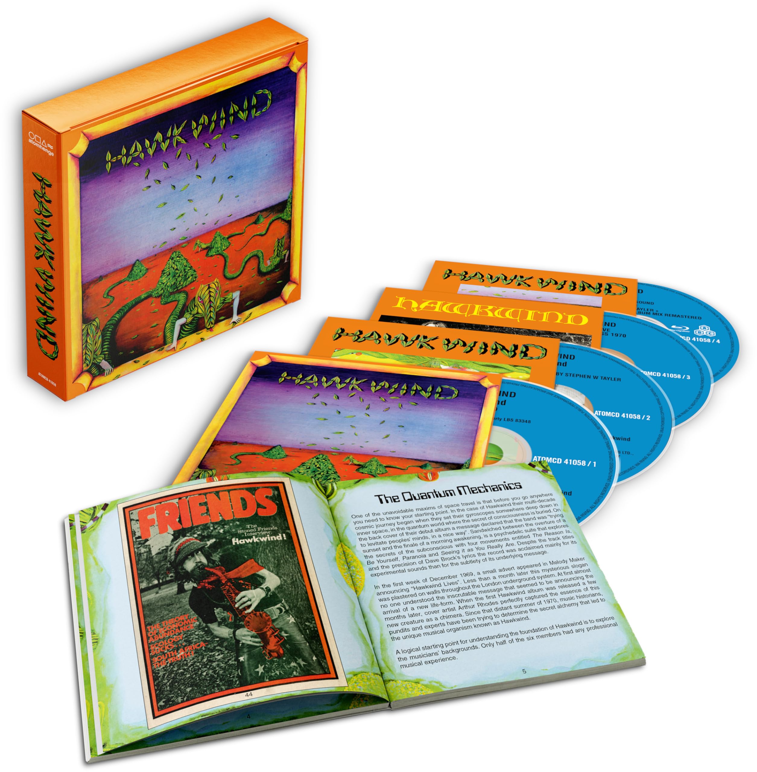 HAWKWIND (3CD/BLU-RAY DELUXE EDITION)