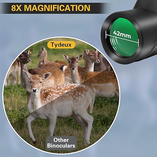 Miniatura 3 de Telescopio monocular de 8 x 42  Prisma K9 impermeable para viajes, vida silvestre, observación de aves, caza, campamento
