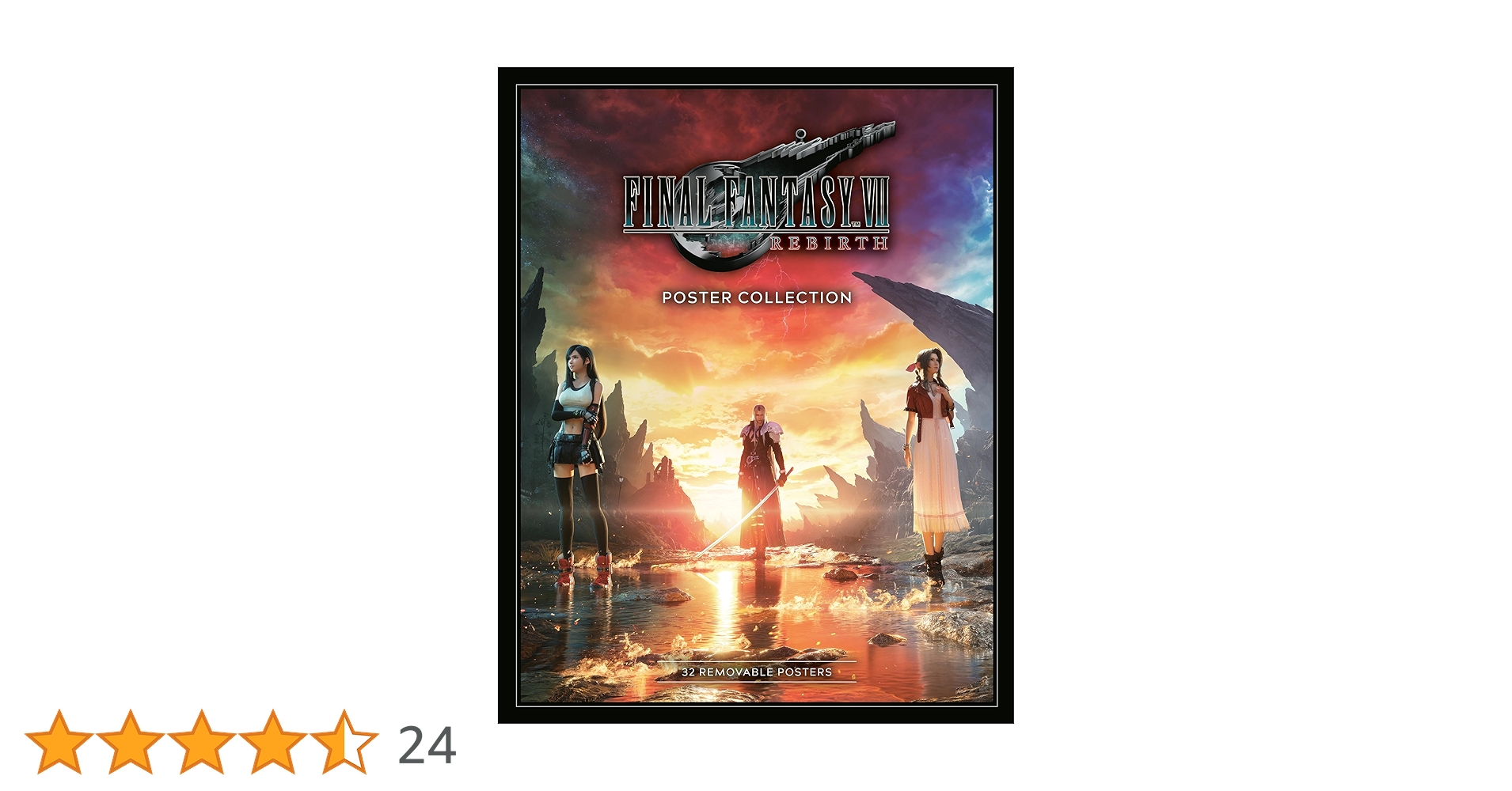 匿名配送　FINAl FANTASY Ⅶ REBIRTH　非売品　ポスター　限定 Final Fantasy VII 7 Rebirth - Poster Japan - 51.5cm x 73cm