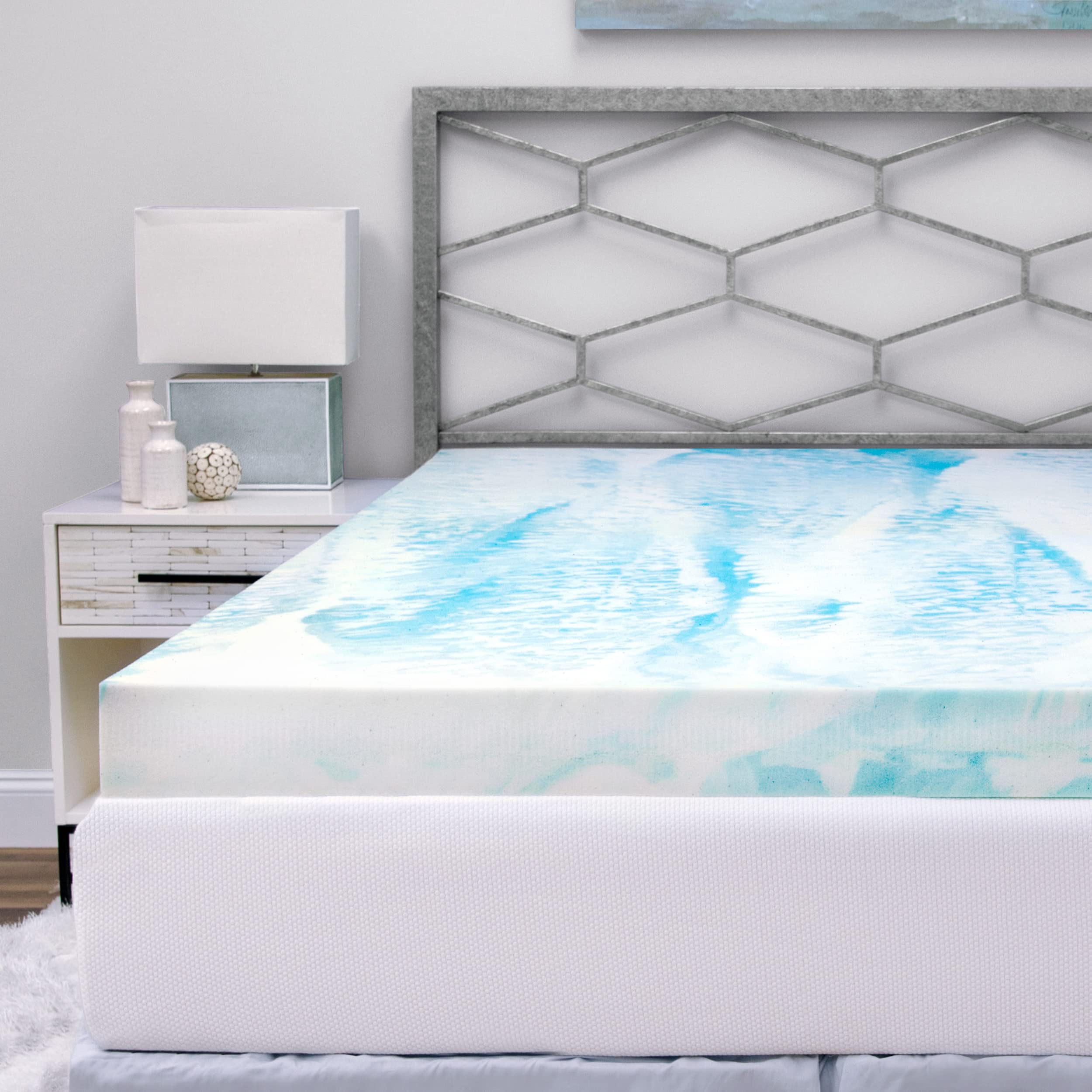 Custom 3 LB Memory Foam Mattress Topper for RVs, Boats