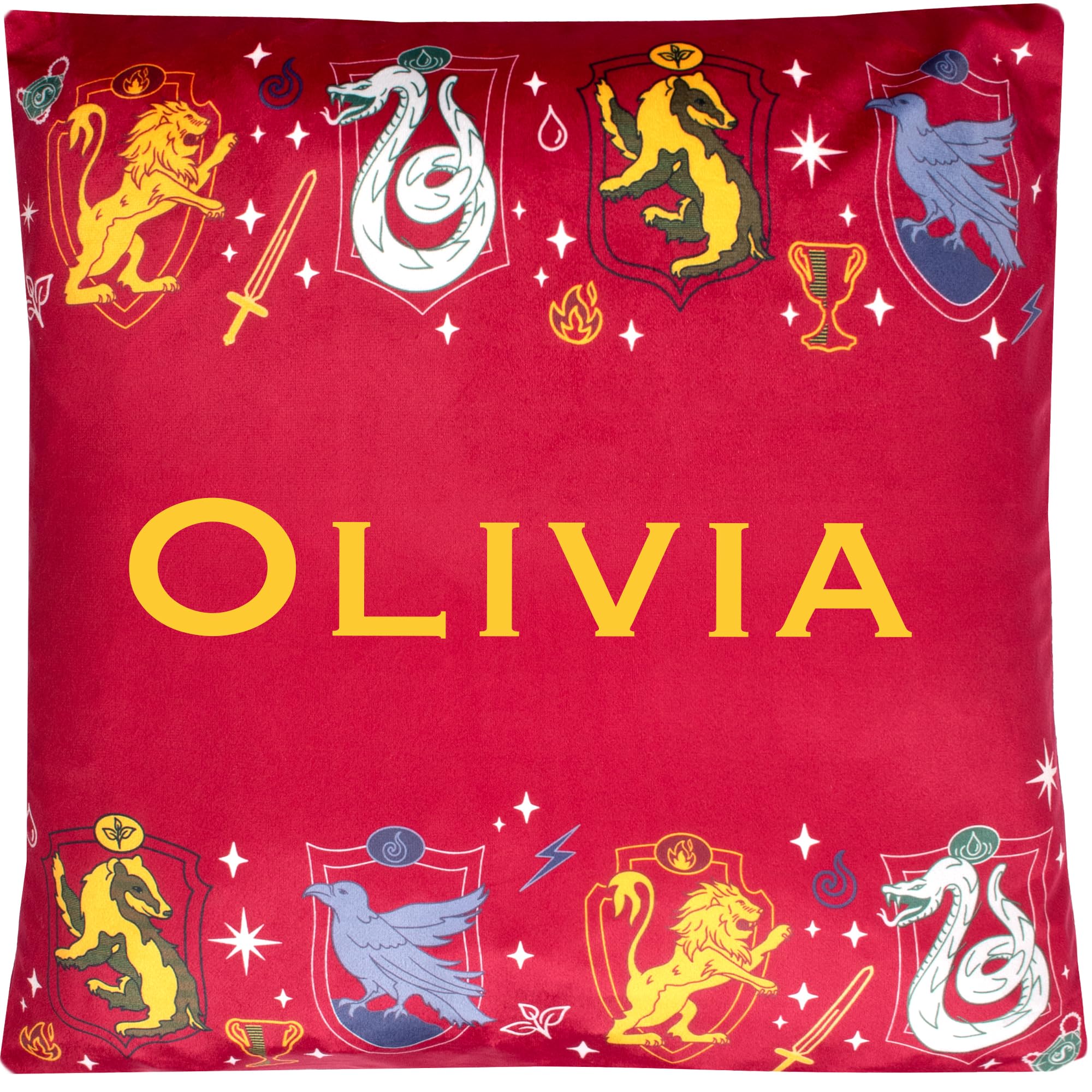 Harry Potter Personalised Cushion Cover 45 x 45 cm Soft Cover for Girls