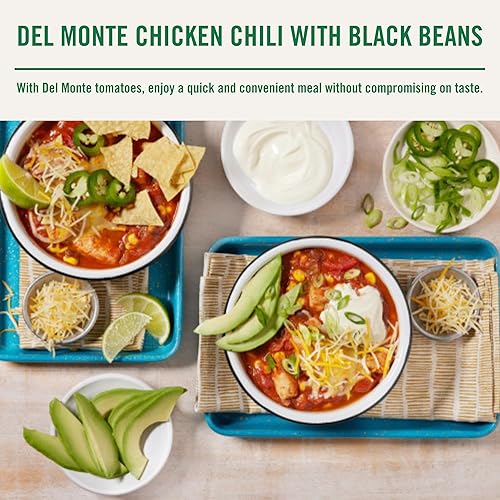 Miniatura 5 de Del Monte Petite Tomates calientes enlatados en cubitos con jalapeño y habanero, 14.5 onzas (paquete de 12)