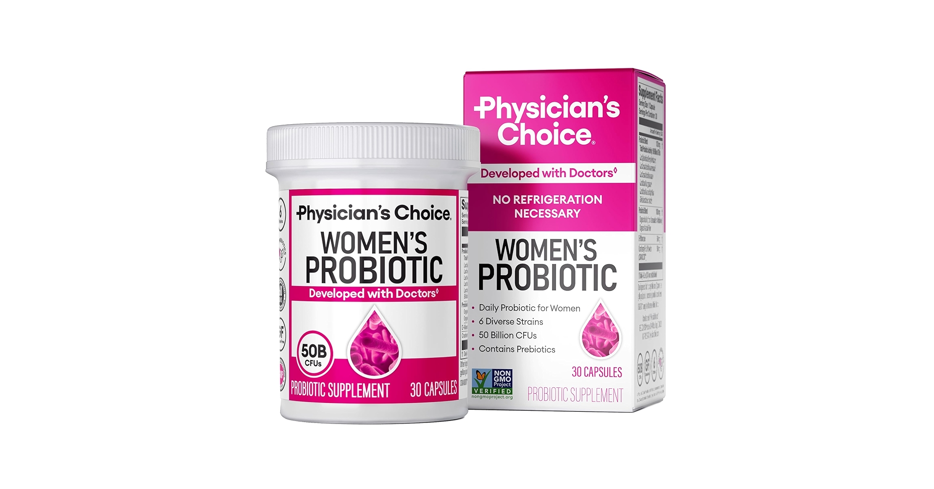 Amazon.com: Physician's CHOICE Probiotics for Women - PH Balance ...