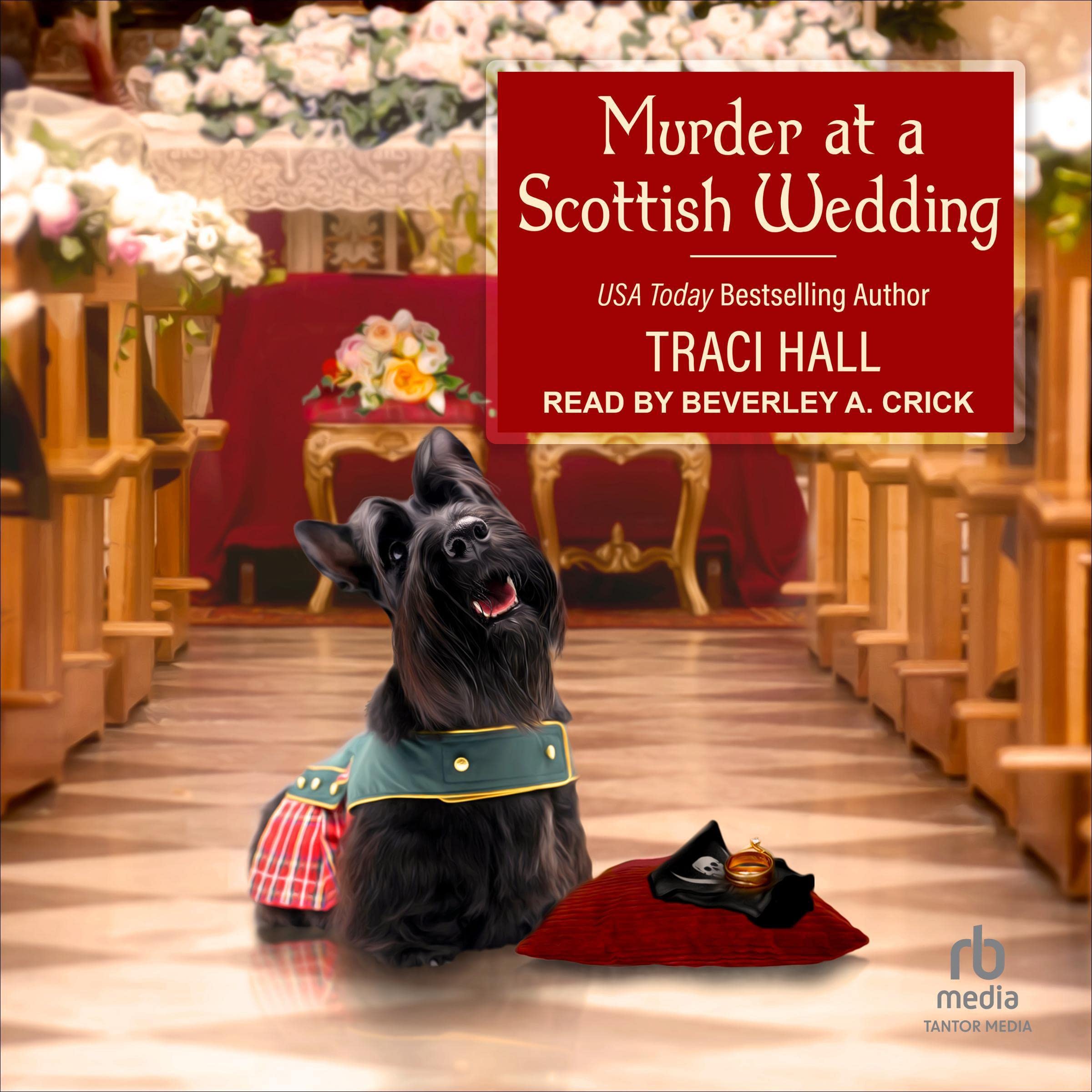 Cover art for Murder at a Scottish Wedding