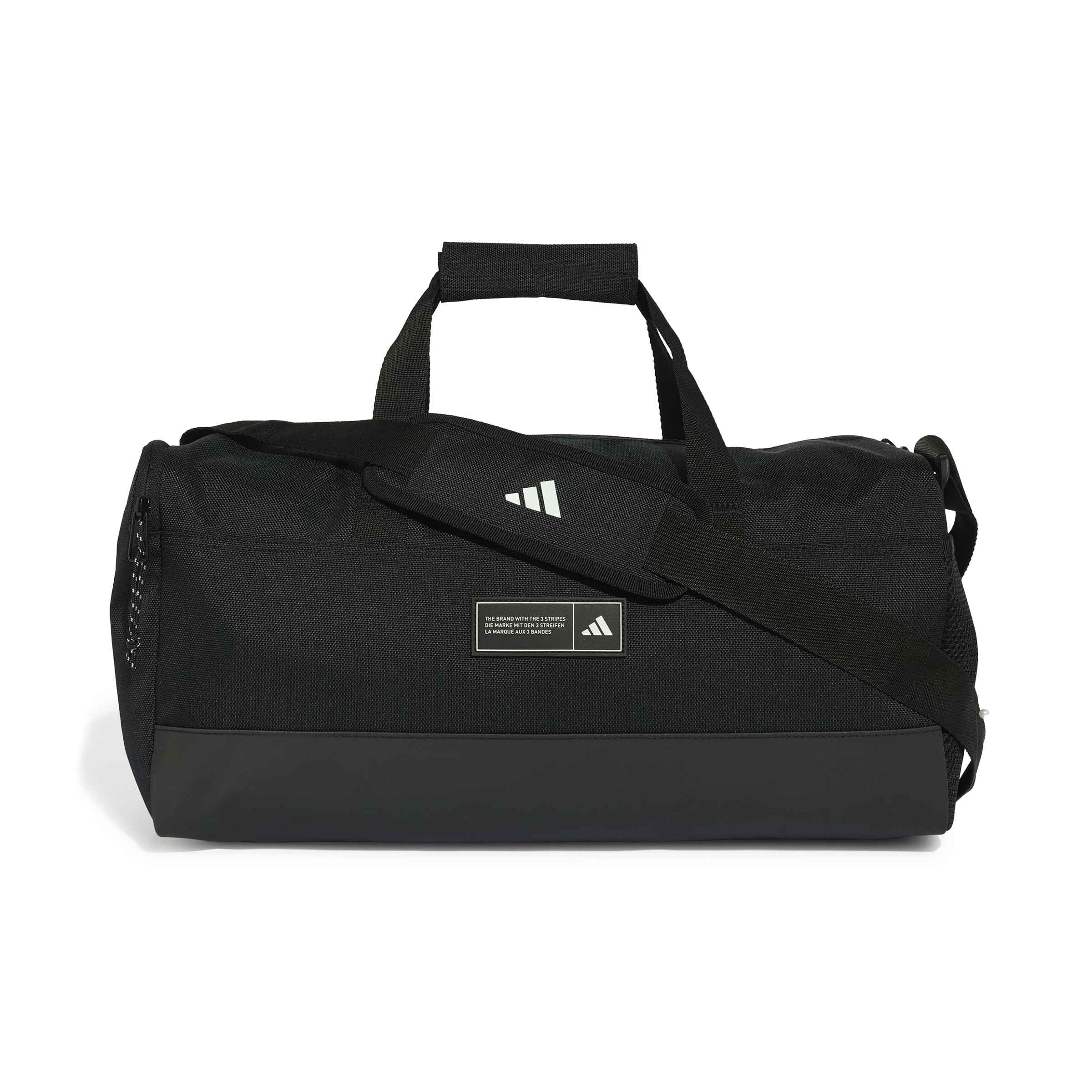 adidas Unisex Adulto 3 Stripes Weekender Duffel Bag Small Duffel_Bag, Black, One Size