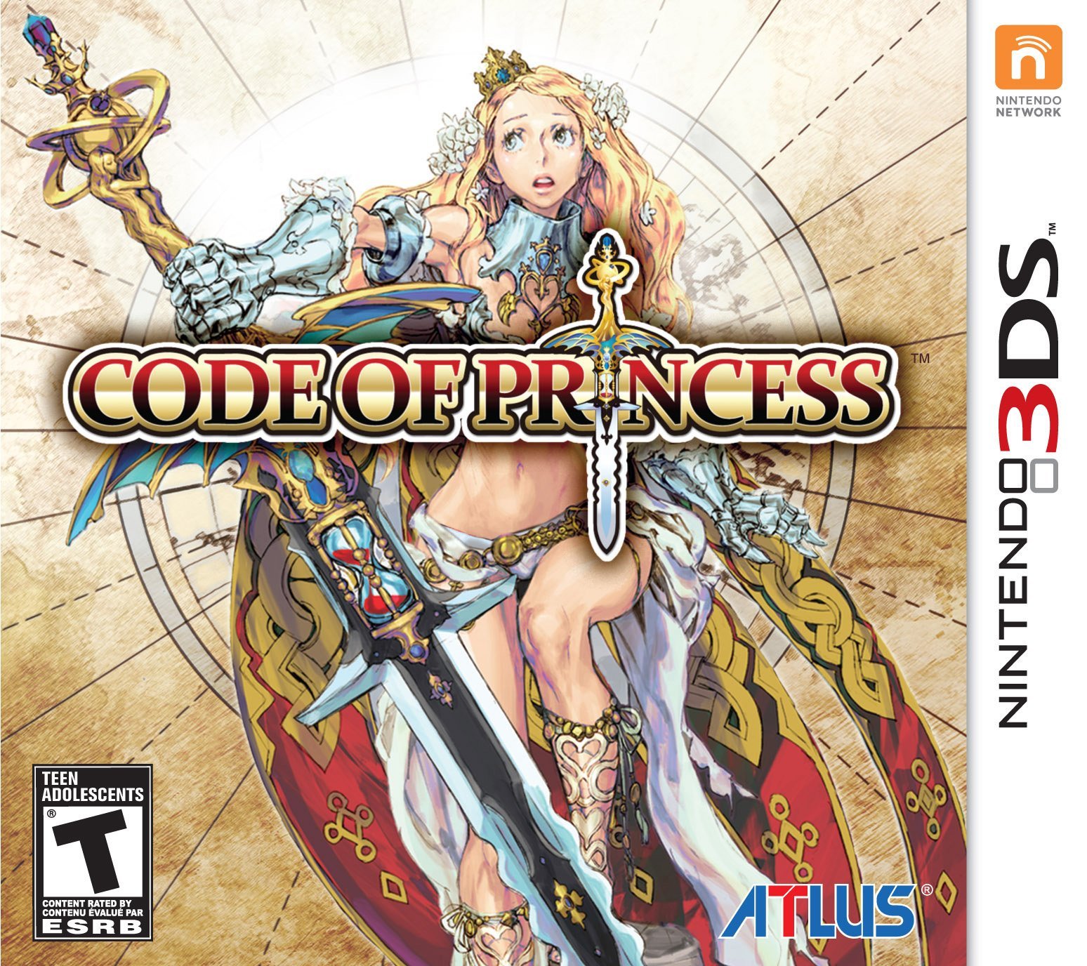 Amazon.com: Code of Princess - Nintendo 3DS (Renewed) : Video Games