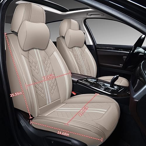 Miniatura 172 de GXT Bench Seat Cover, Premium Faux Leather Bench Seat Covers for Trucks - Universal Fit for Most Sedans SUV Pick-up Truck, Durable for Long Lasting