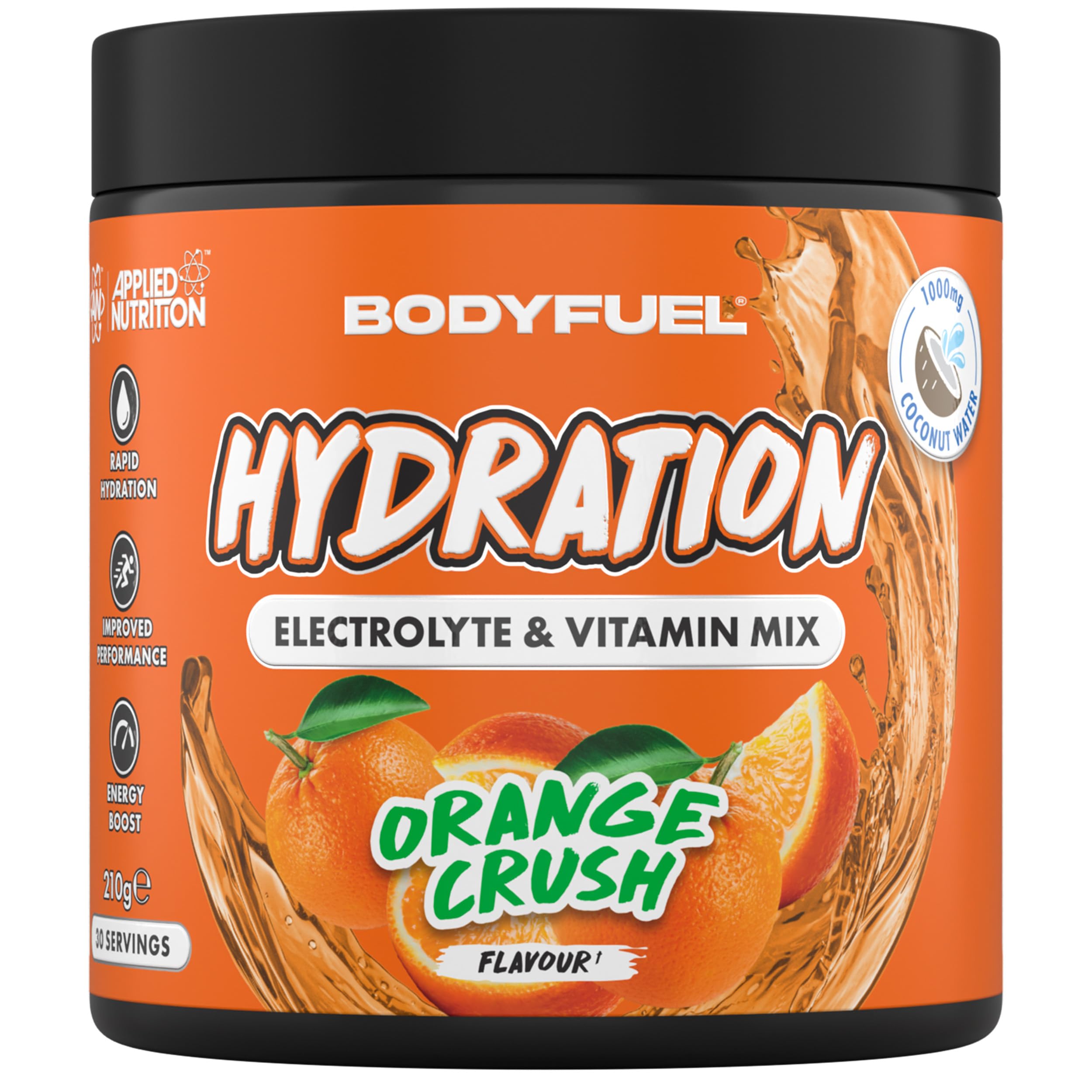 Applied Nutrition - Hydration Electrolyte & Vitamin Powder - Orange