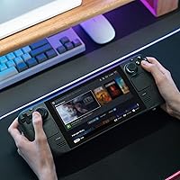 Vista 6 de GeekShare Soft Silicone Thumb Grip Caps for Steam Deck Joystick, Thumbsticks Cover Set Compatible with Steam Deck Only, 3 Pairs 6 Pcs (Black)