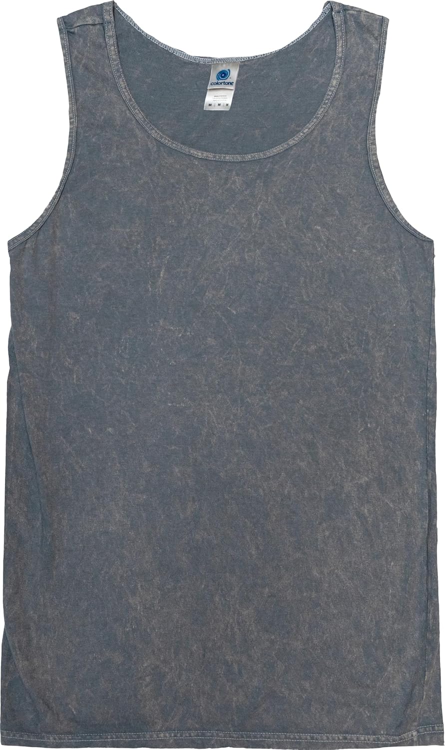Colortone Tie Dye Mineral Wash Tank for Men and Women