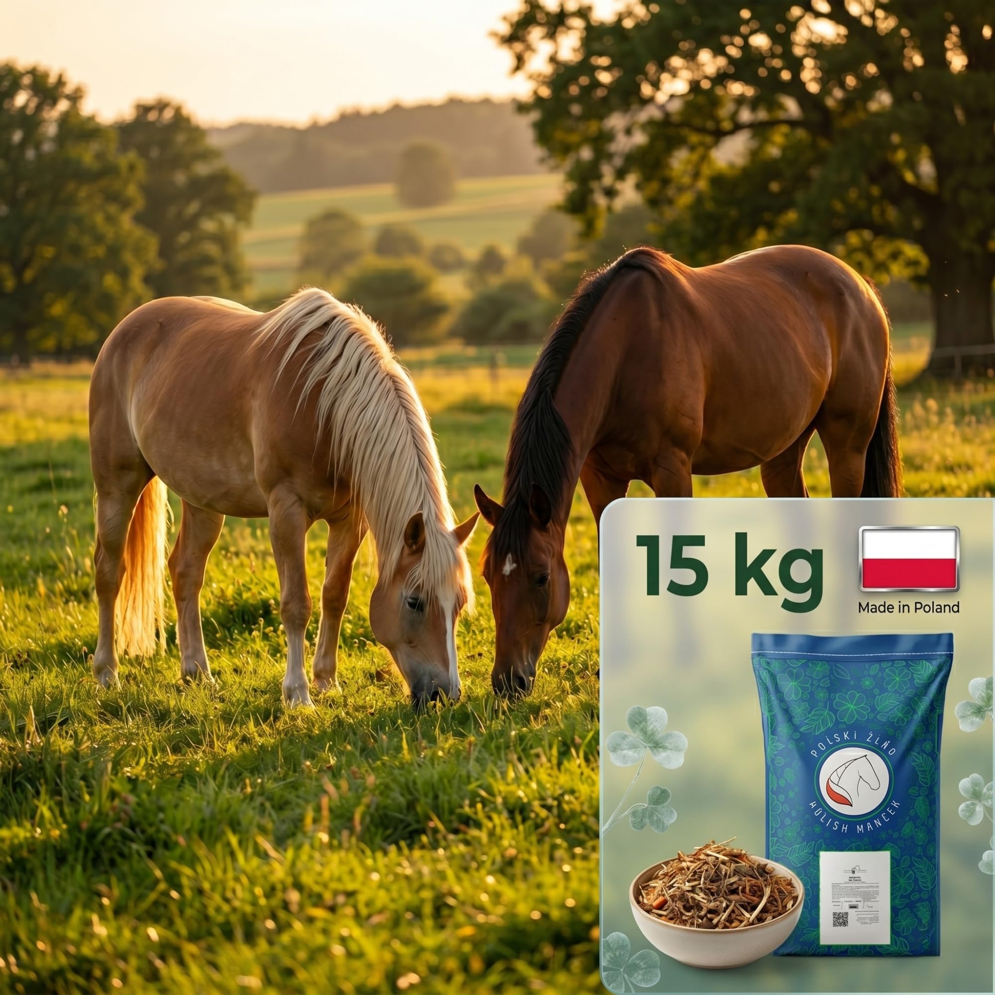 Pferdefutter Heuhäcksel Straw 15 KG – Luzernefreies Strukturfutter mit Apfeltrester & Leinkuchen – Premium Raufutter für Pferde, rohfaserreich & zuckerarm