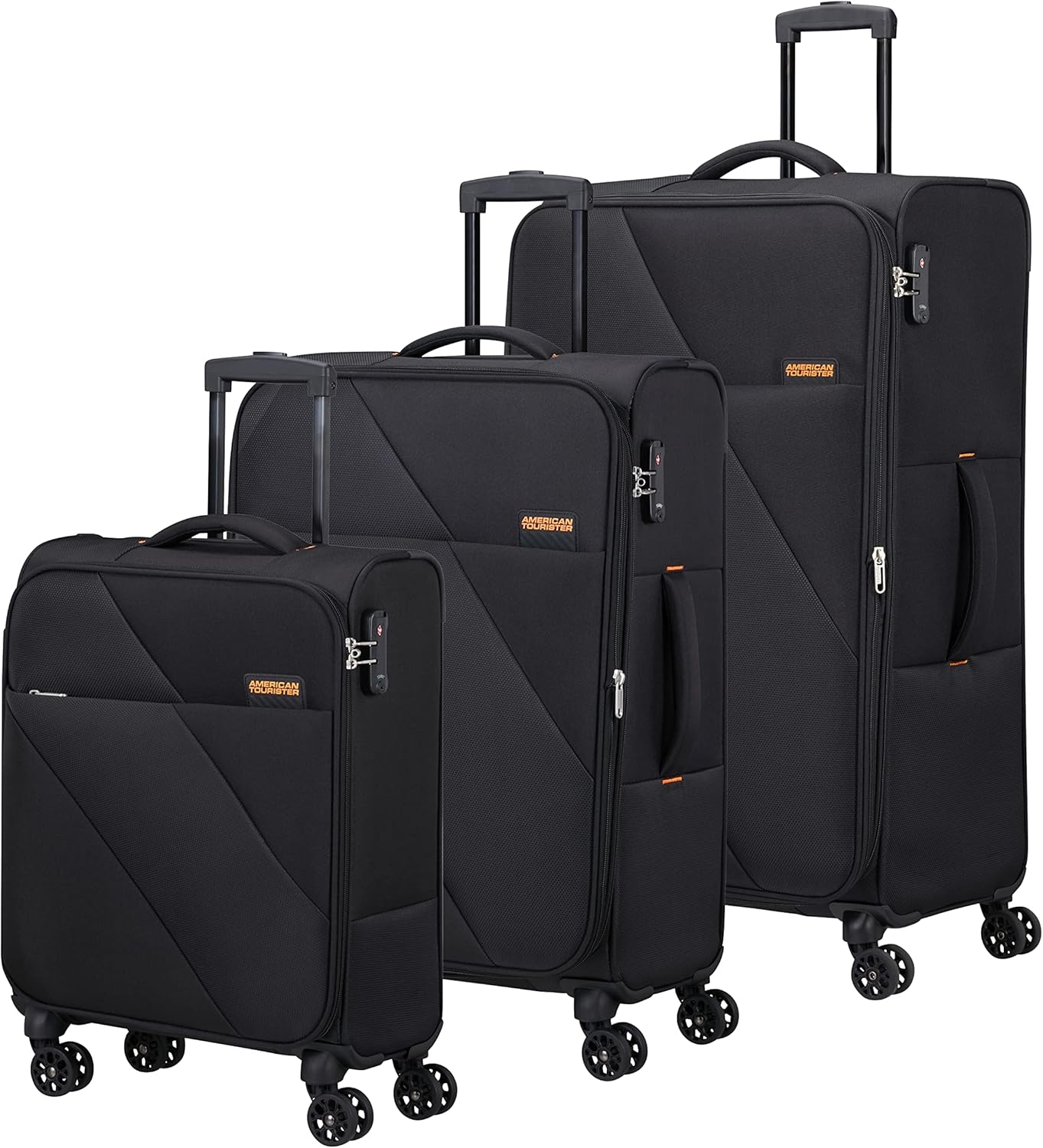 American Tourister Sun Break Suitcase Set 3 Pieces Standard Size