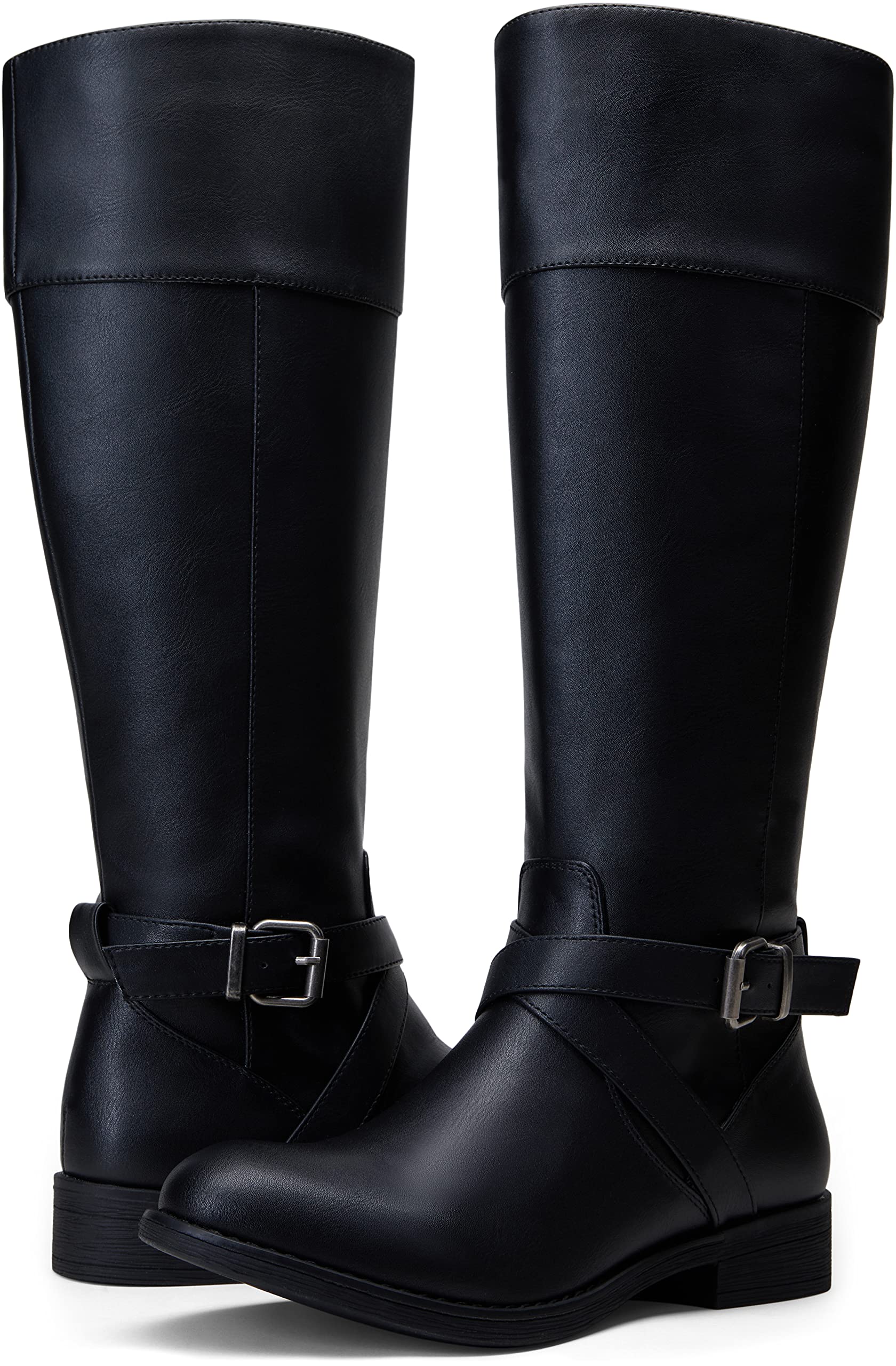 Women's 949 Knee High Boots,Tall Riding Boots Low Heel with Wide Calf and Wide Widths