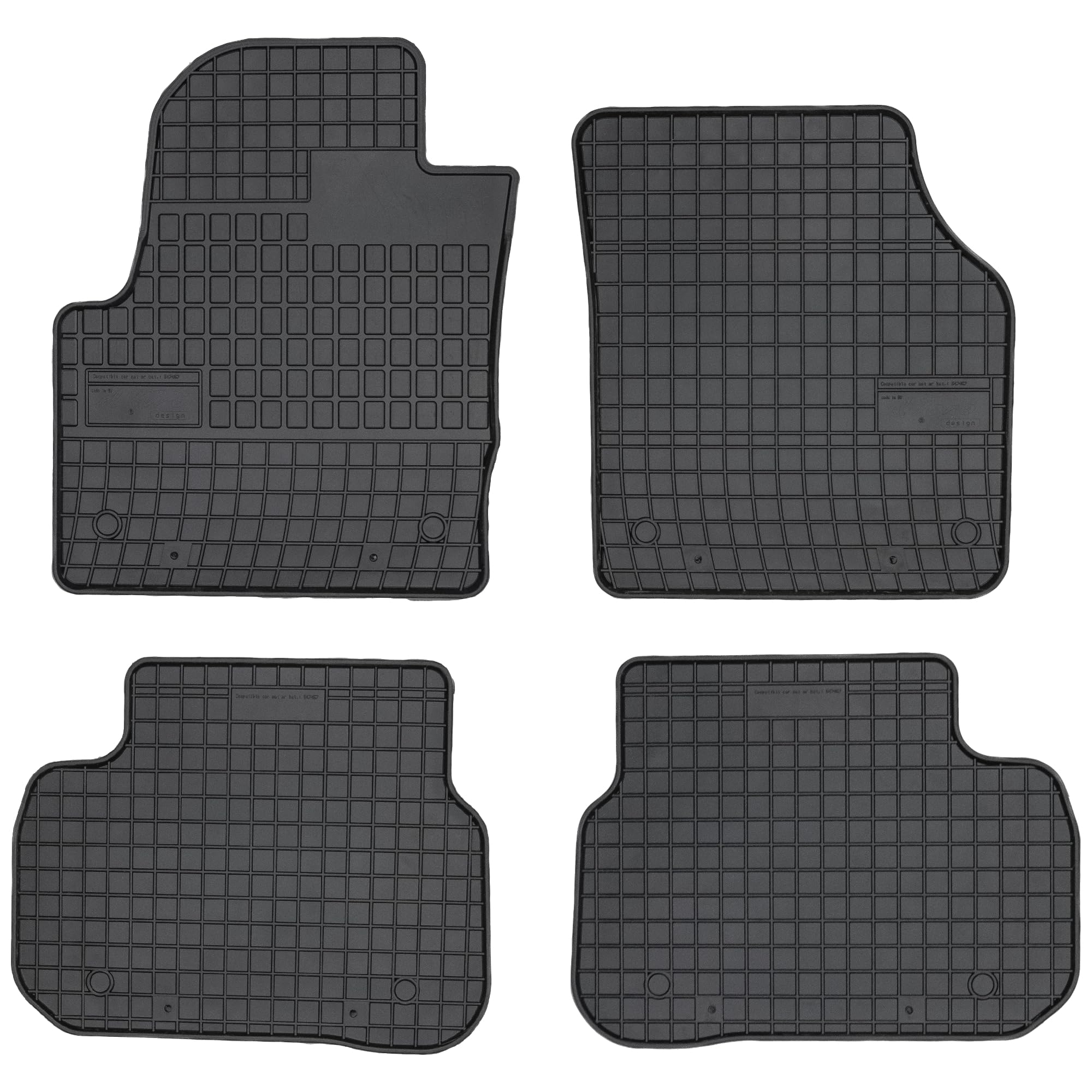 MOTOS Gummimatten Für Land Rover Discovery Sport 2014-2019 - Allwetter Fußmatten