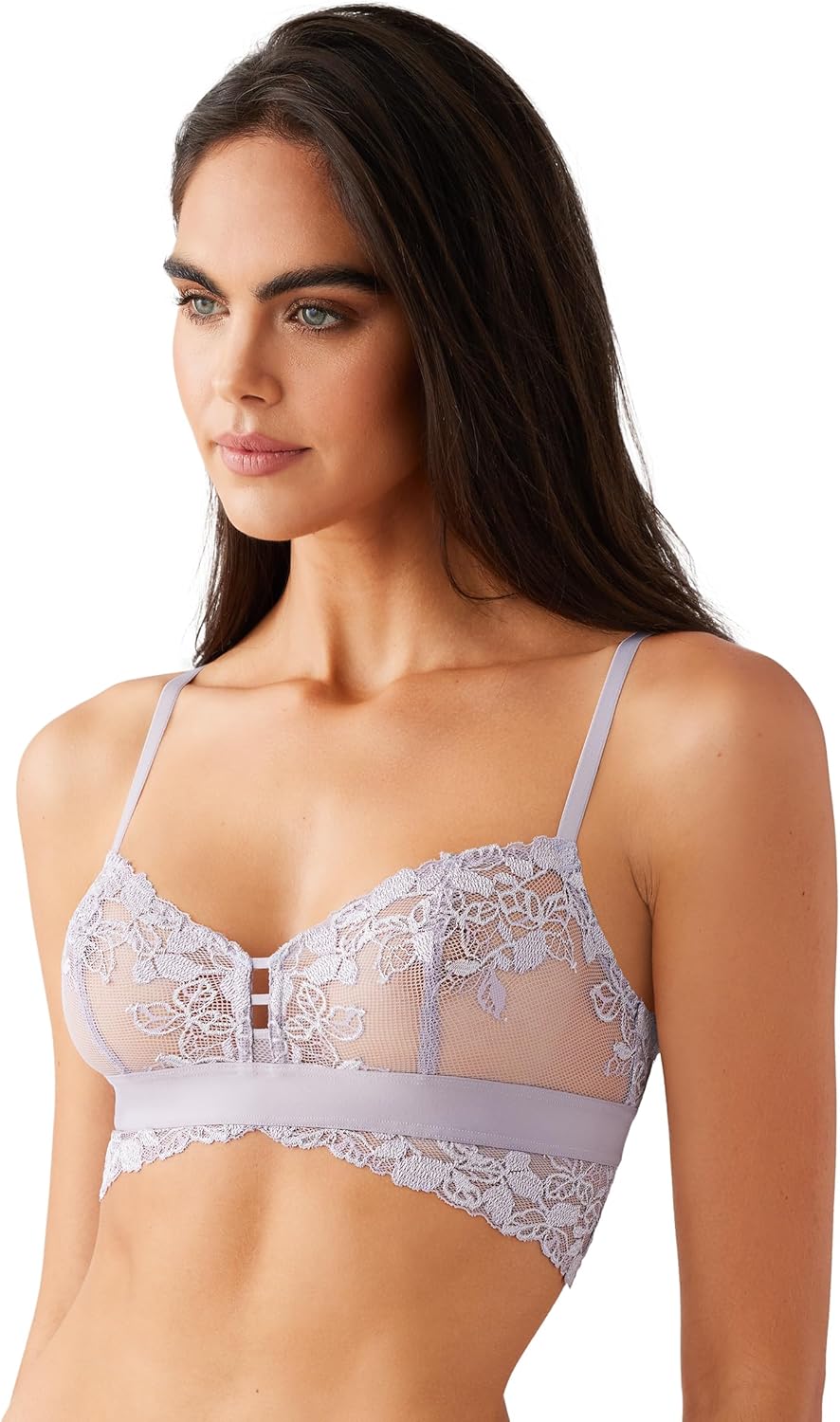 b.tempt'd by Wacoal Women's Opening Act Bralette, Minimal Gray, Medium - Image 2