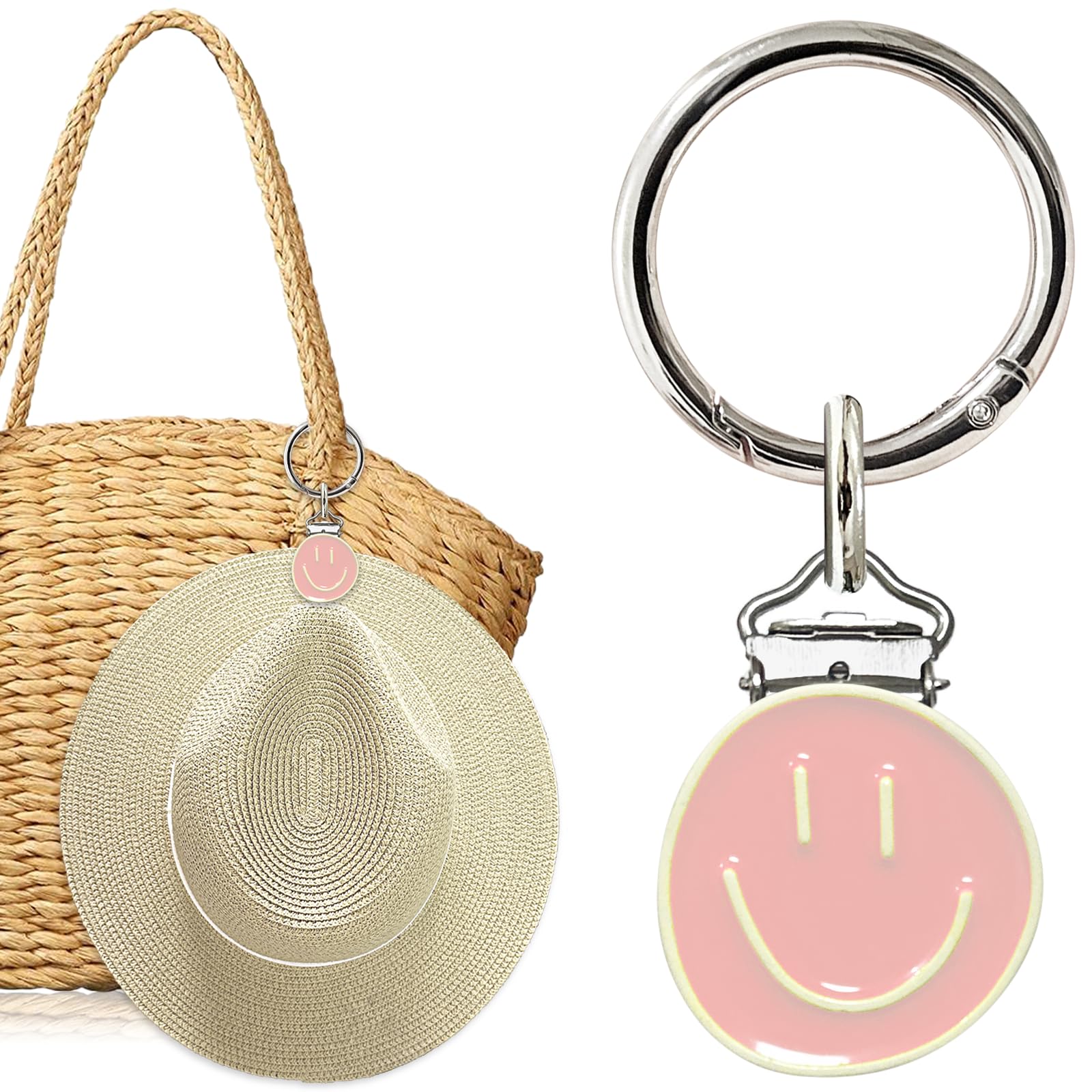 KEYDUACU Hat Clip - Hat Holder for Travel on Bag，Hat Clip for Travel