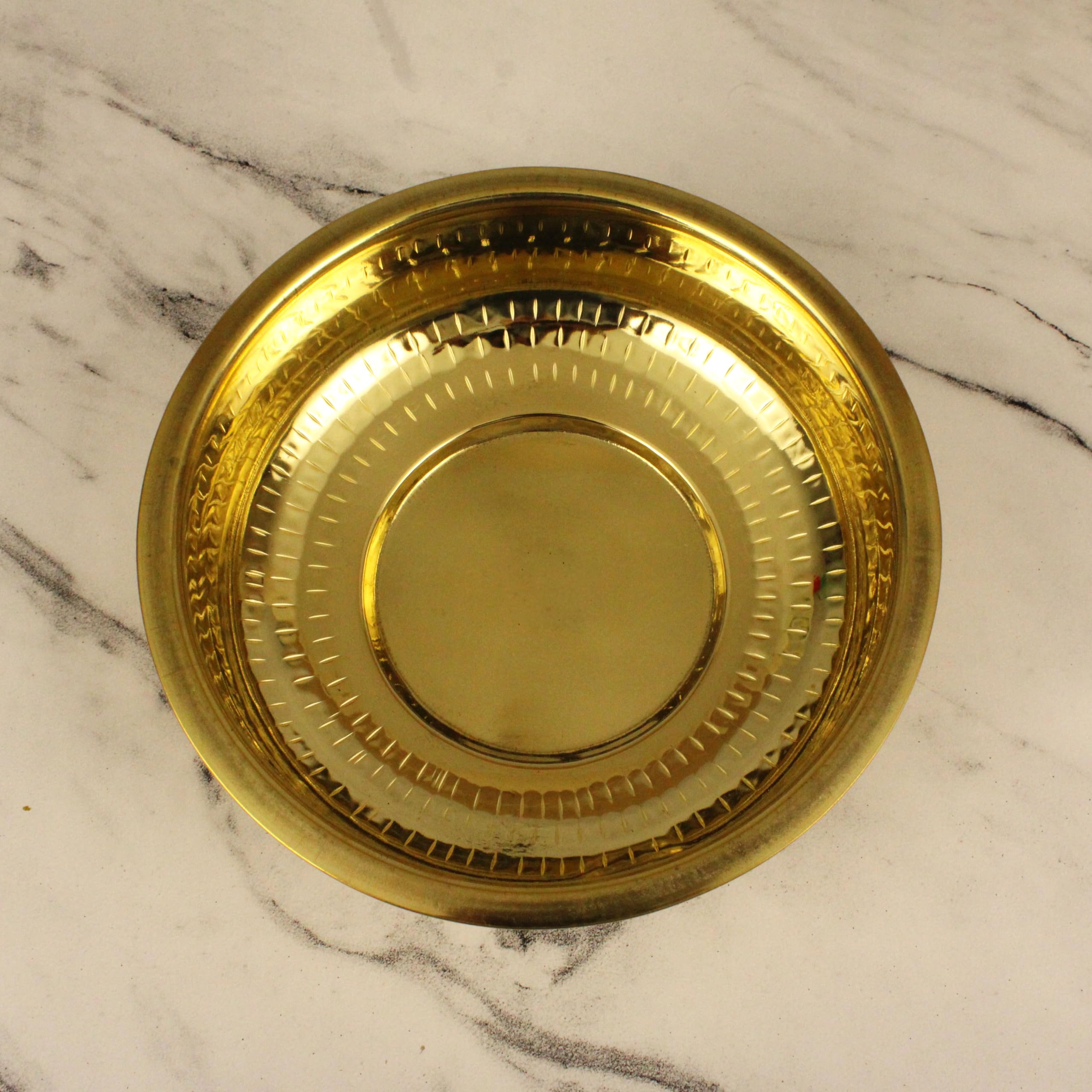 Putrika Brass Cooking Utensil Patile|Tope|Cookware|Tapeli|Peetal|Urli|Ponichatti| Vessel |Thiruvaradhana Bowl|Tharpana Chatti|Abhisheka Pathram for Pooja| Puja – Nombu Bowl (Medium) 4