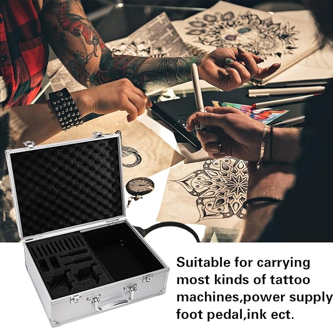 Caja Organizadora para Equipo de Tatuaje DEAYOU con Espuma y miniatura 7