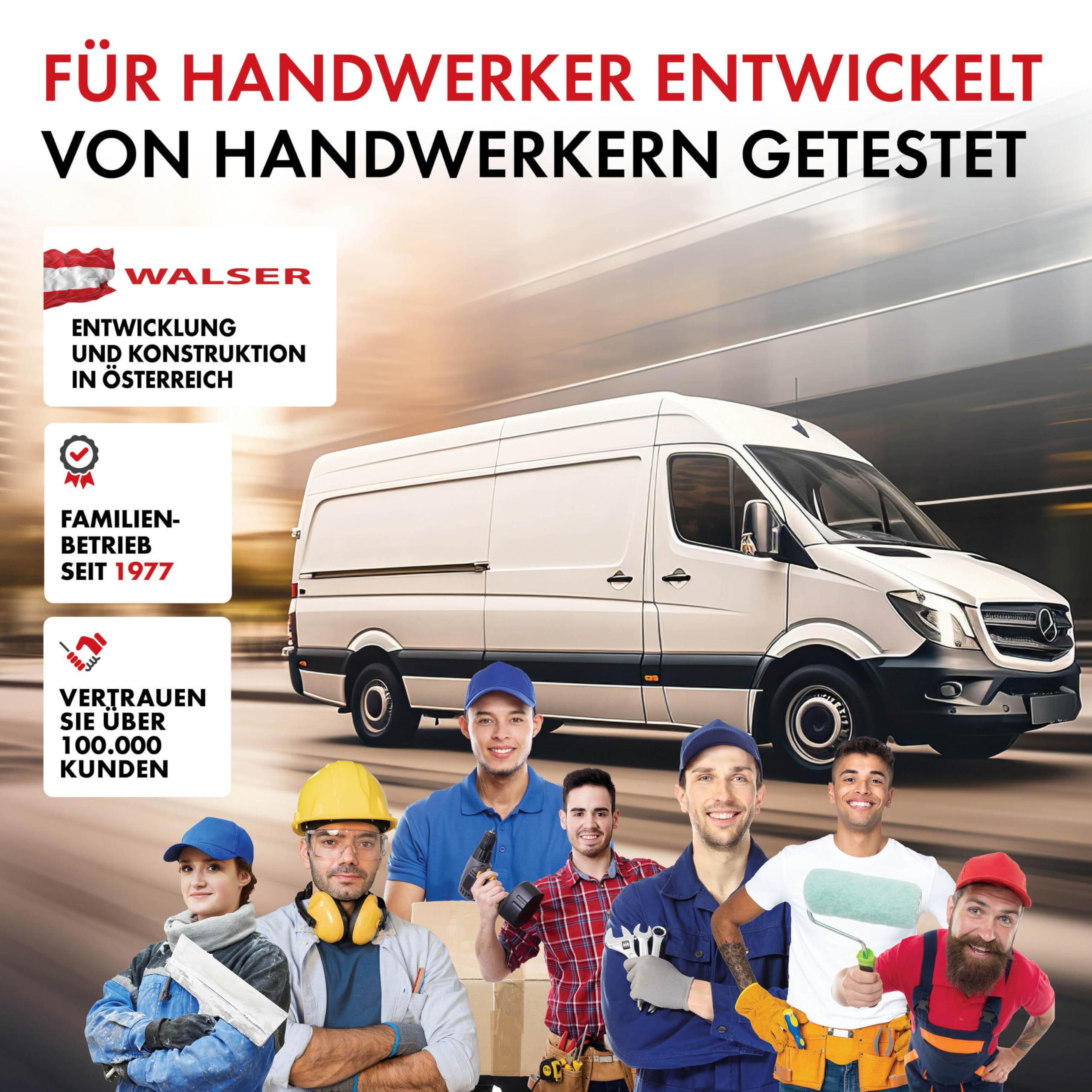 WALSER Transporter pokrowce na siedzenia samochodowe, uniwersalny rozmiar, pokrowiec na podwójną ławkę z przodu (bez pokrowców na zagłówki), pokrowce na siedzenia samochodowe z żakardu premium,