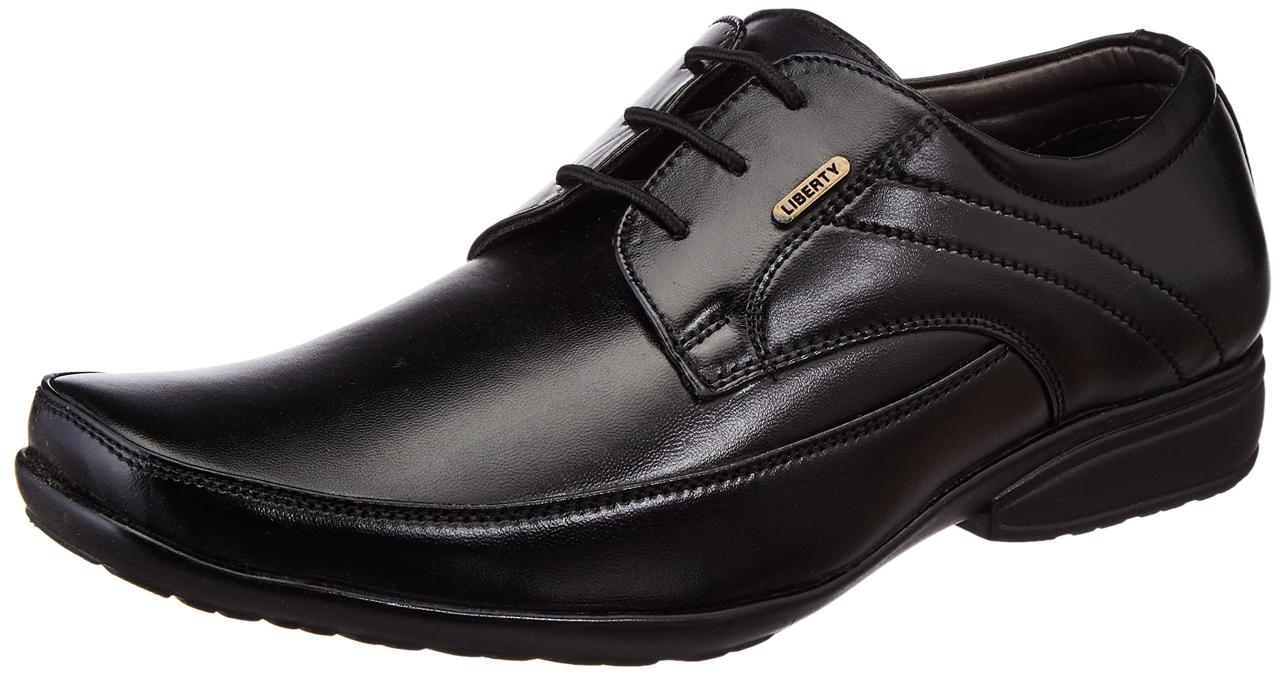 Liberty Mens Srge-193 Black Formal Shoes - 7 UK (41 EU) (51315812) (B084F9KQB9) Amazon Price History, Amazon Price Tracker