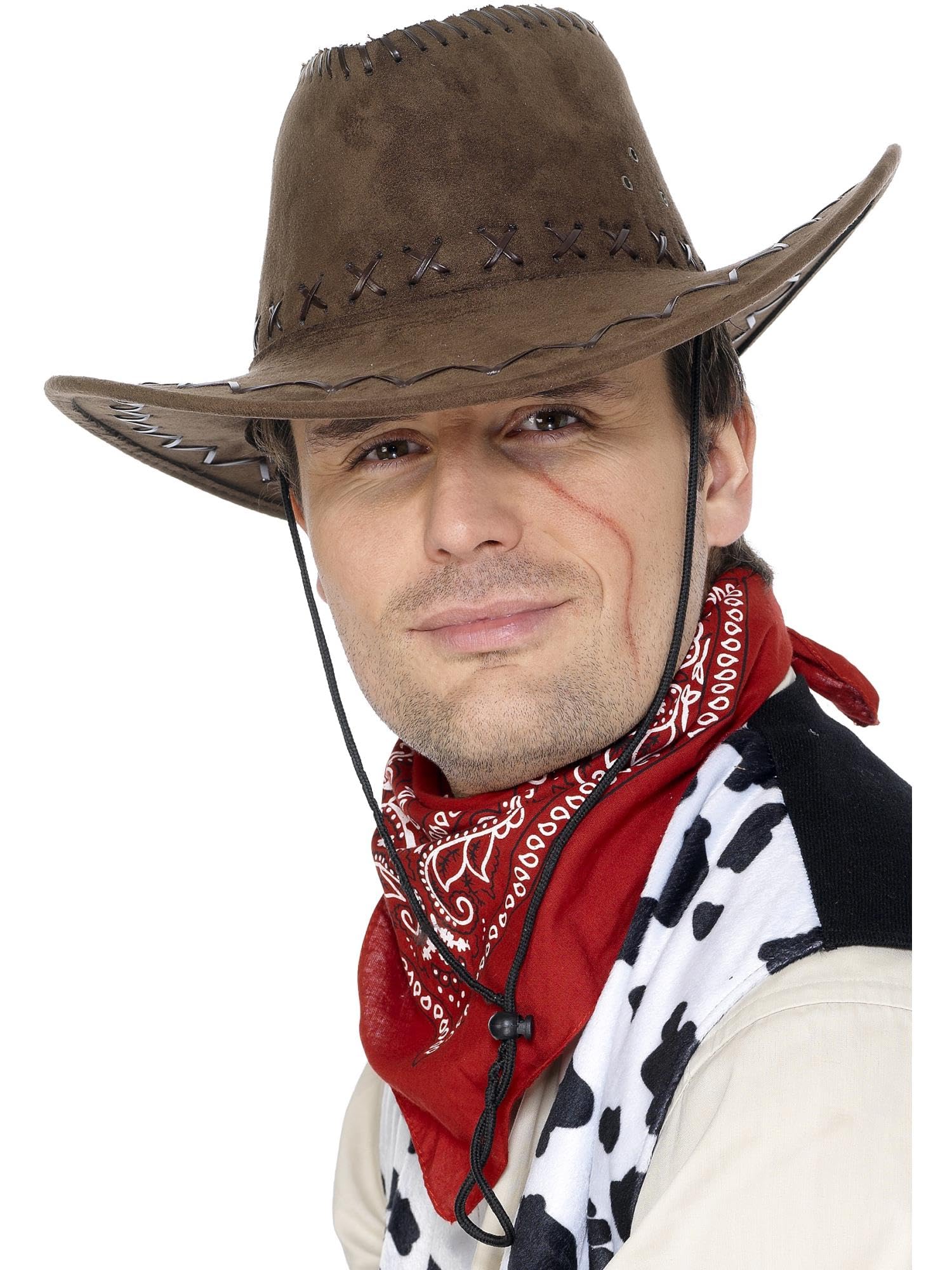 Suede Look Cowboy Hat