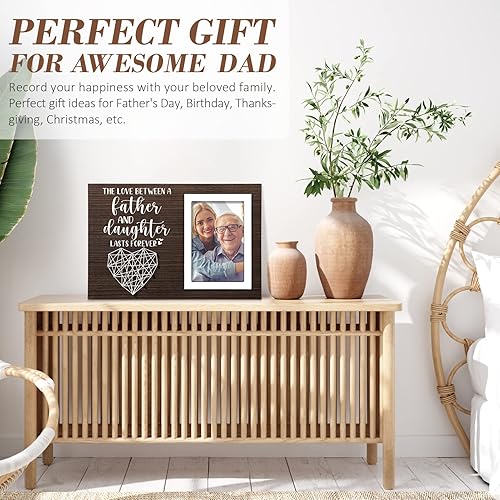Miniatura 9 de Los mejores regalos para papá, regalos del día del padre para papá de parte de su hija, marco de fotos para papá, día del padre, padrastro, regalos