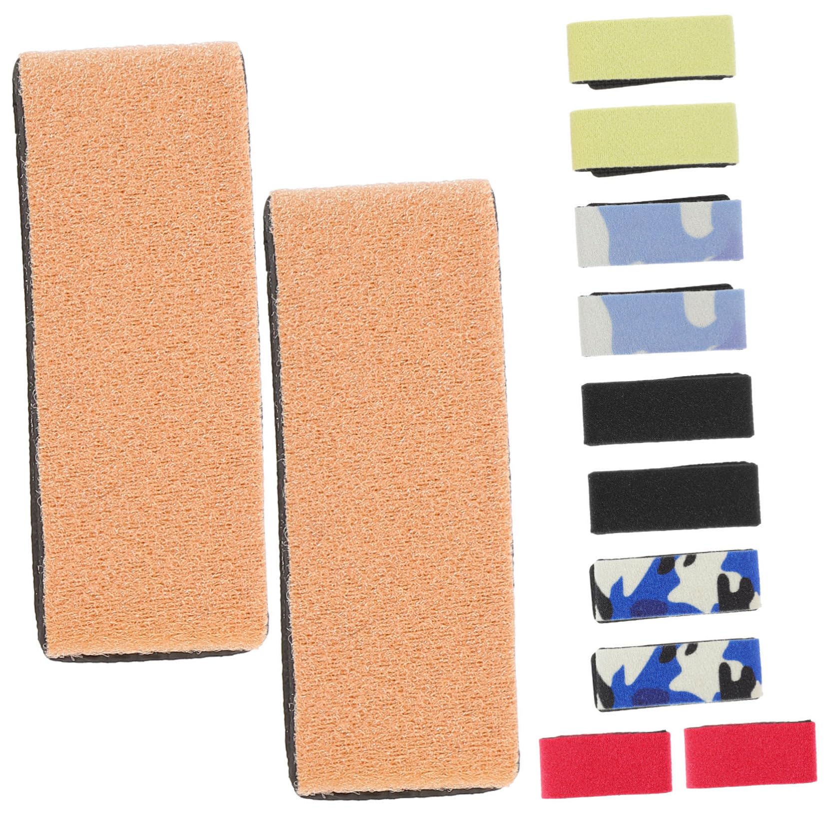 SUPVOX Fishing Pole Holders Spinning Rods Belt 12pc Stretchy Rods Belt Stable Straps