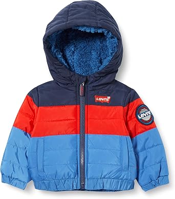 Levi's Kids Lvn Color Block Puffer I Chaqueta Bebé-Niños Prince Blue 3  meses: Amazon.es: Ropa
