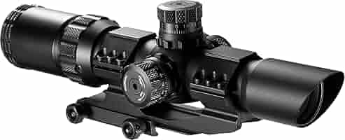 トイガン BARSKA SWAT-AR Scope 1-4x28mm IR 1-4x28mm SWAT-AR IR Mil-Dot Rifle Scope with Cantilever