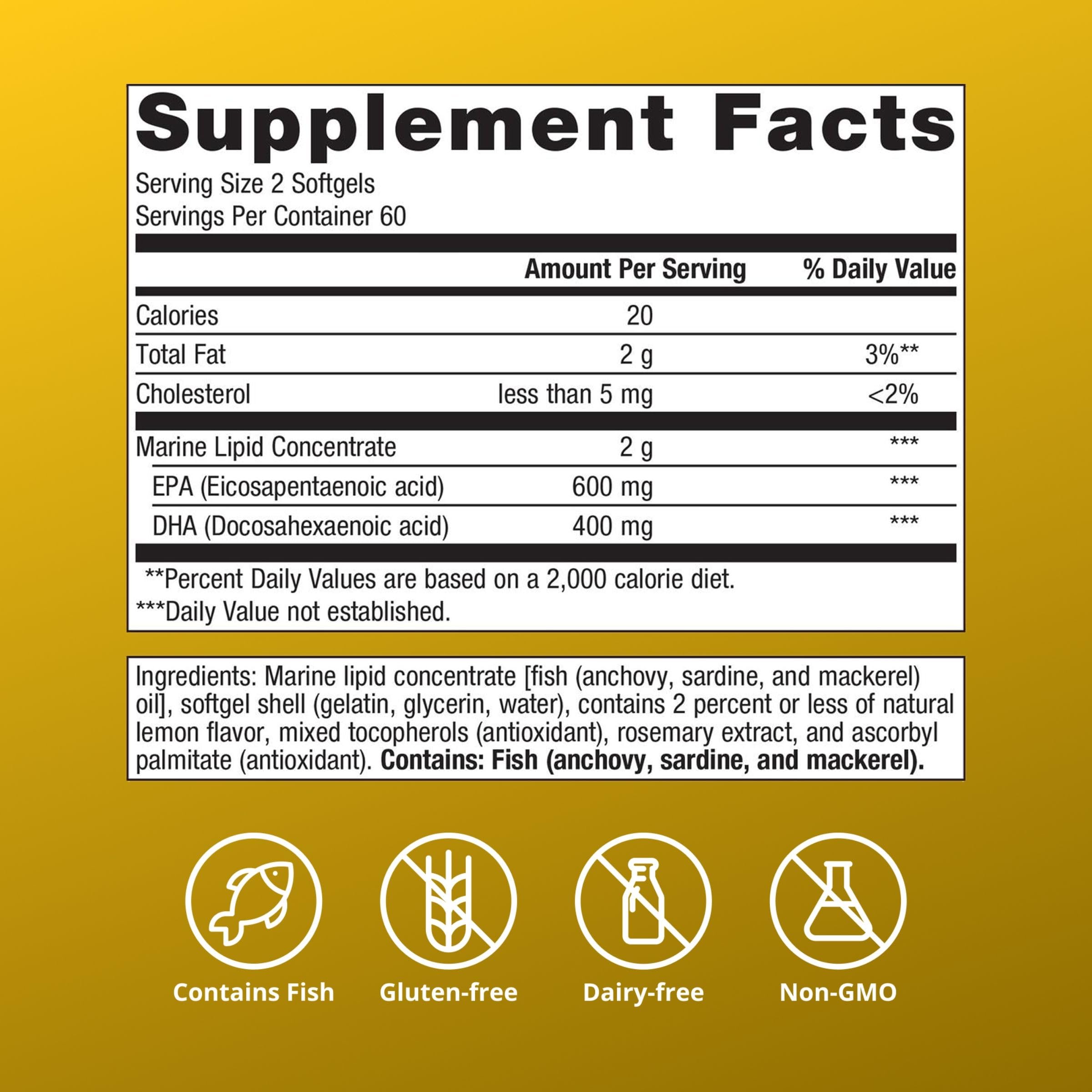 Metagenics OmegaGenics EPA-DHA 500 Omega 3 Fish Oil, 120 Softgels — Amazon image 4