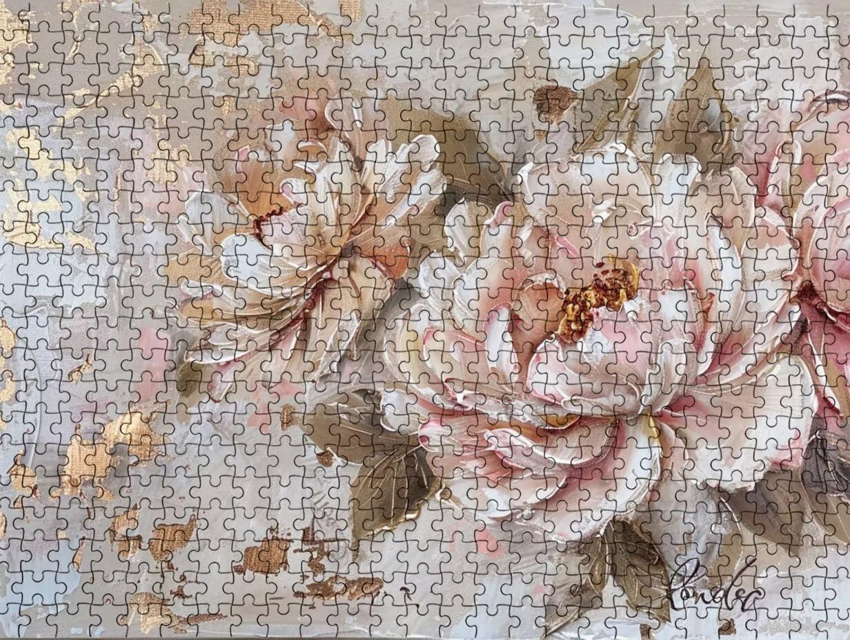 Puzzle per Adulti 4000, Piante Fiori Di Peonia, Classico Puzzles LDYQS6-701