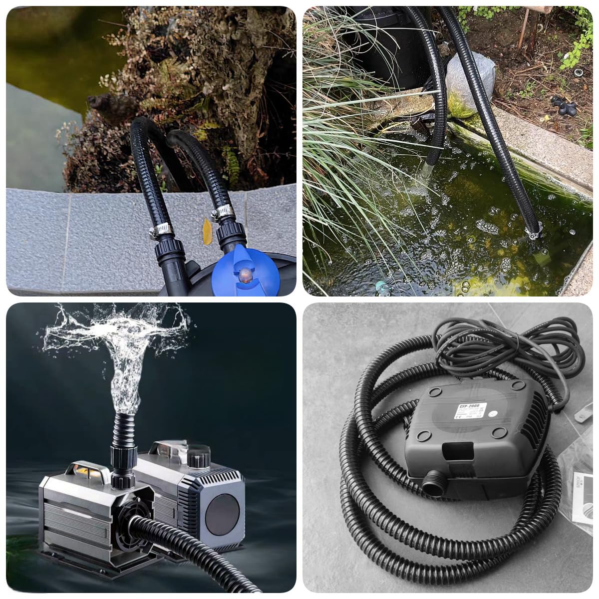 HUGGY TUYAUX - Tuyau D'aspiration ALIFLEX 25 Mm - Longueur 15 Mètres